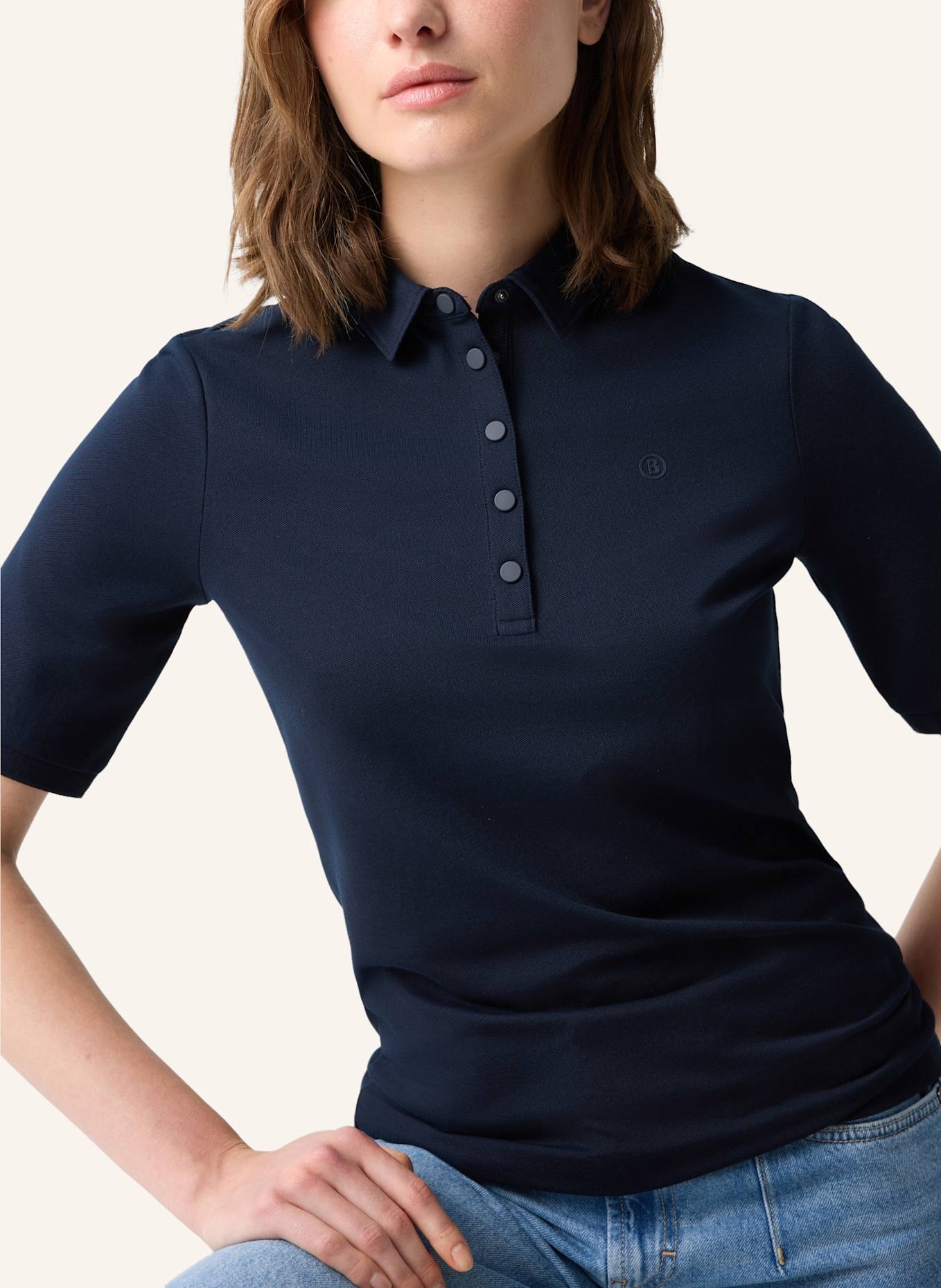 BOGNER Polo-Shirt: DUNKELBLAU