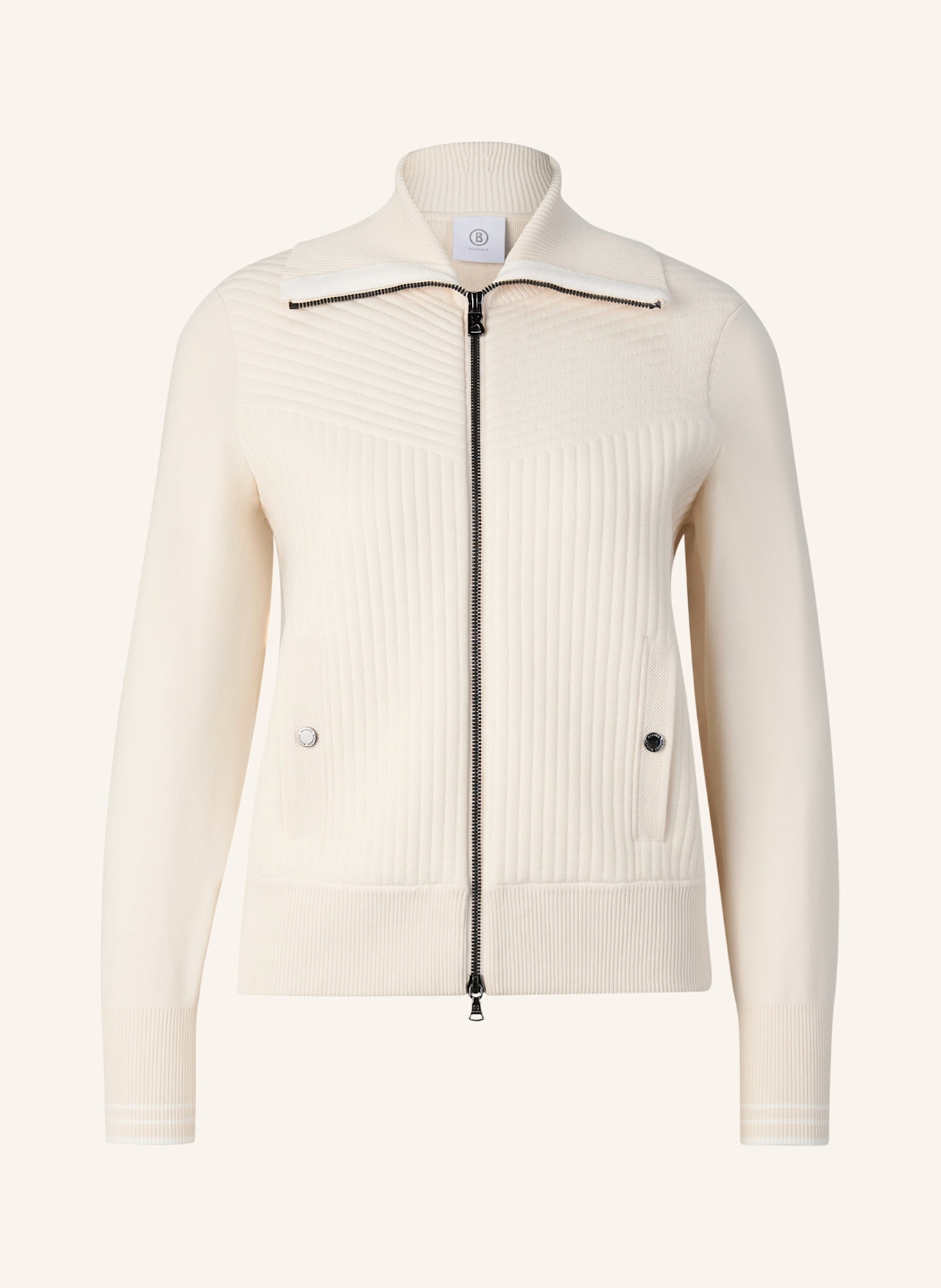 BOGNER Strickjacke: CREME