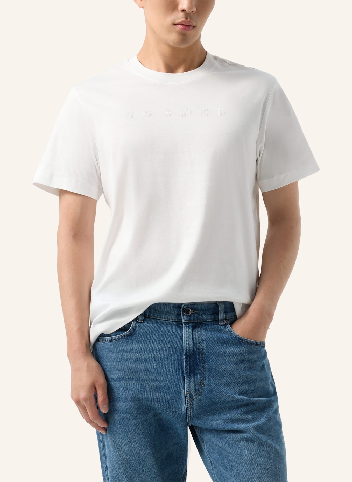 BOGNER T-Shirt: WEISS