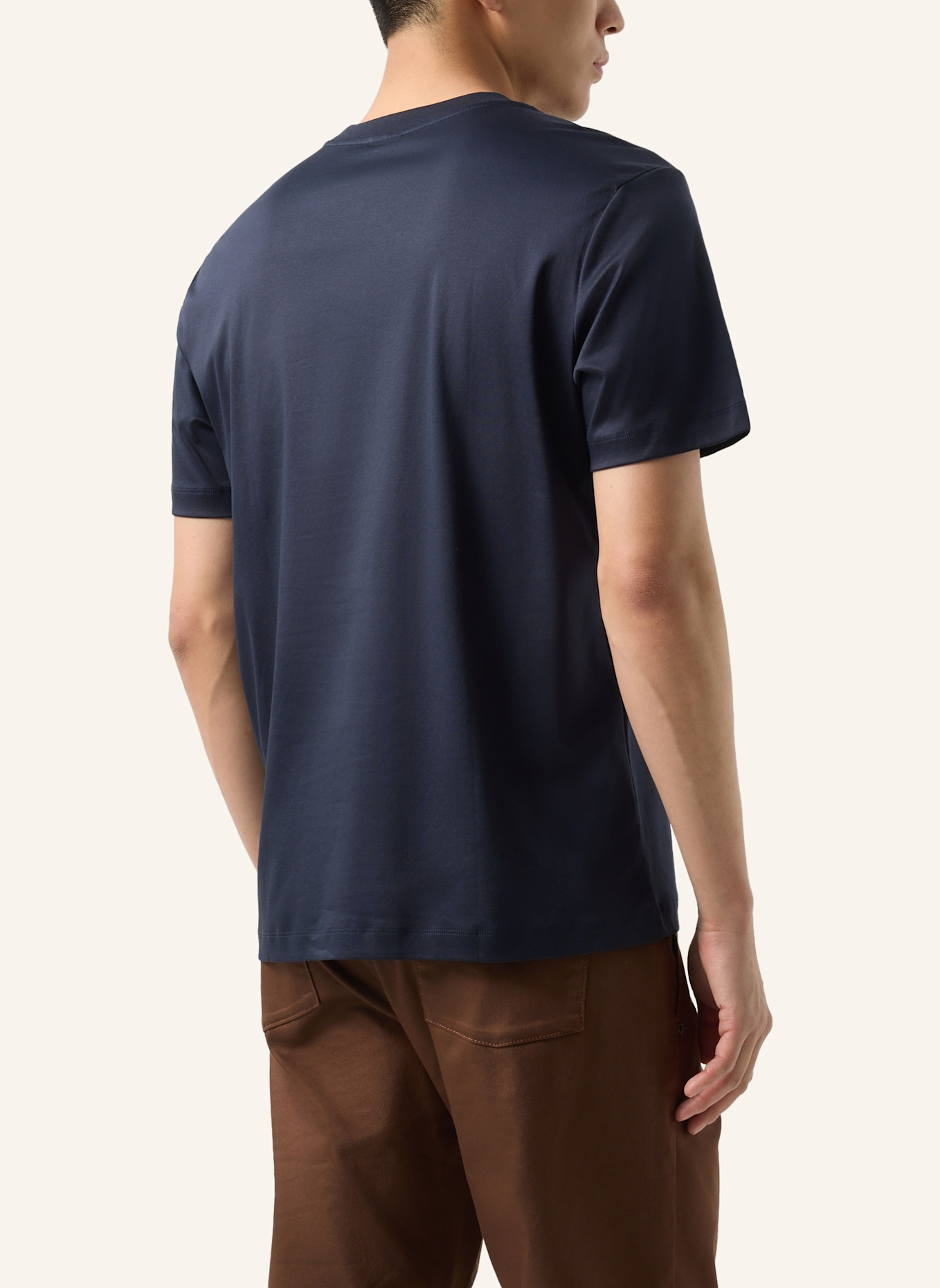 BOGNER T-Shirt: DUNKELBLAU