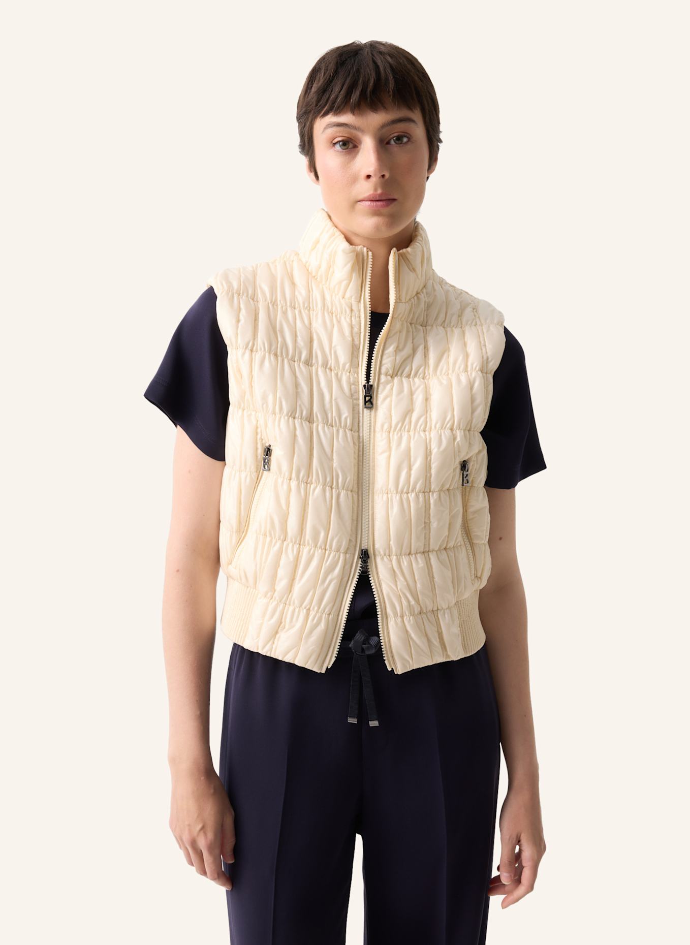 BOGNER Steppweste: CREME