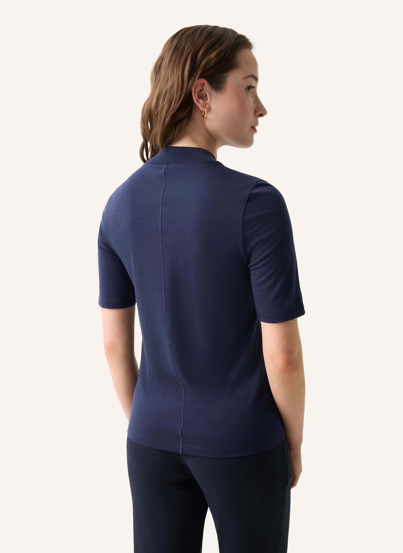 BOGNER T-Shirt: DUNKELBLAU