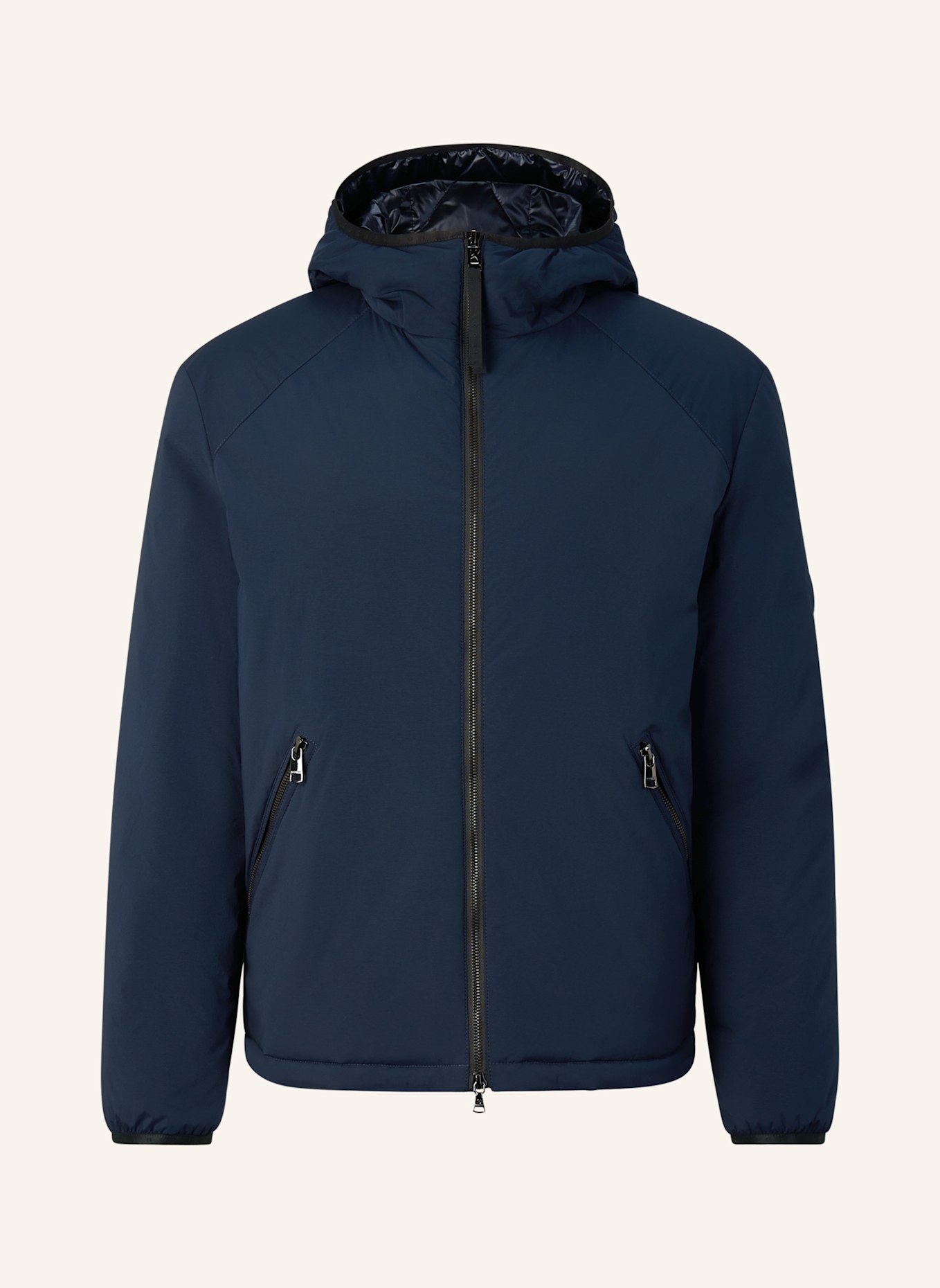 BOGNER Donsjack: DONKERBLAUW