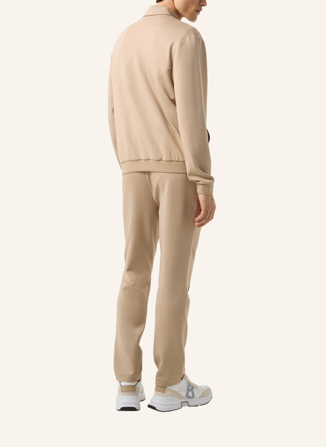 BOGNER Sweatshirt jacket: BEIGE