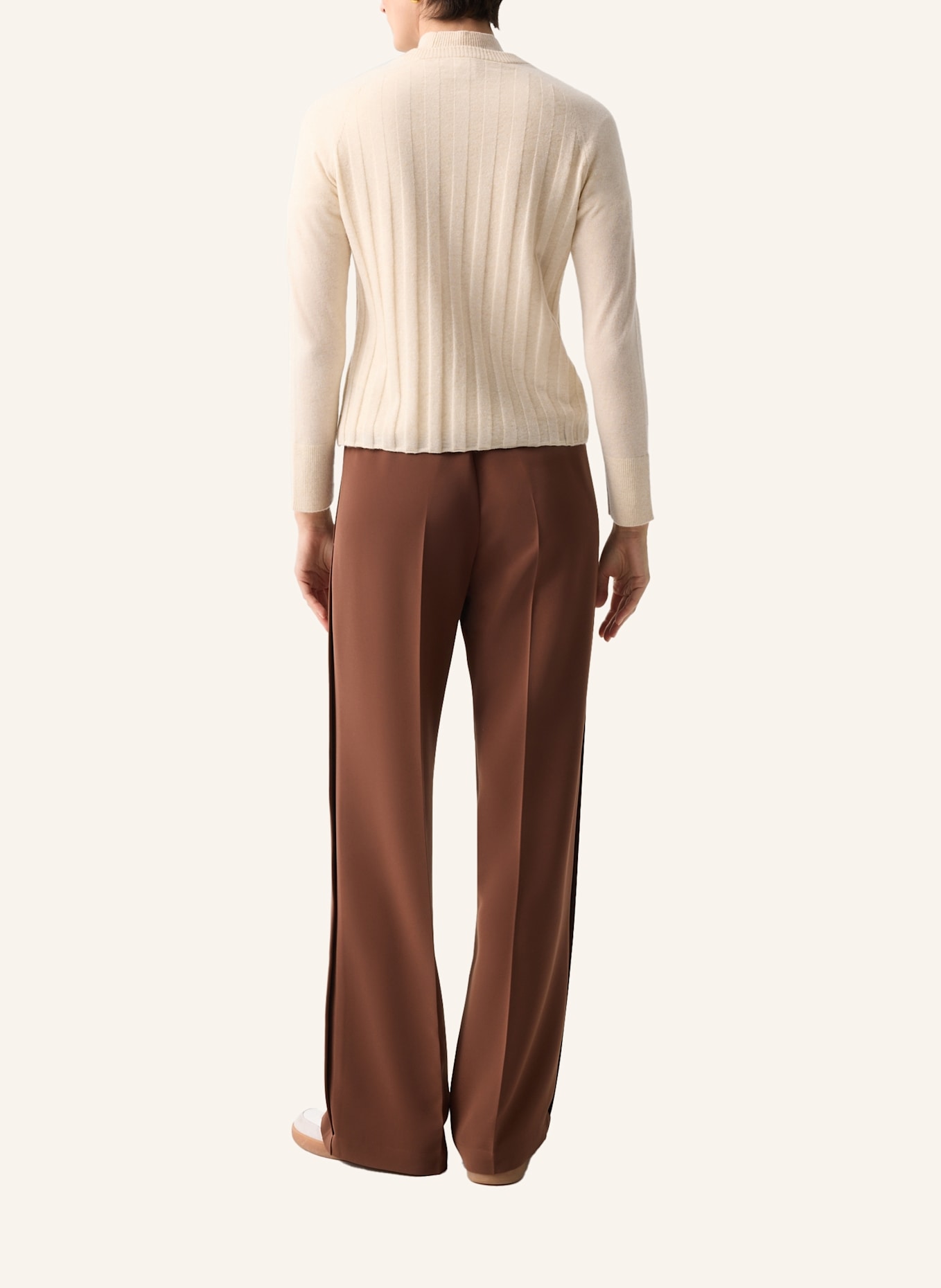 BOGNER Strickjacke TANJA mit Cashmere: CREME