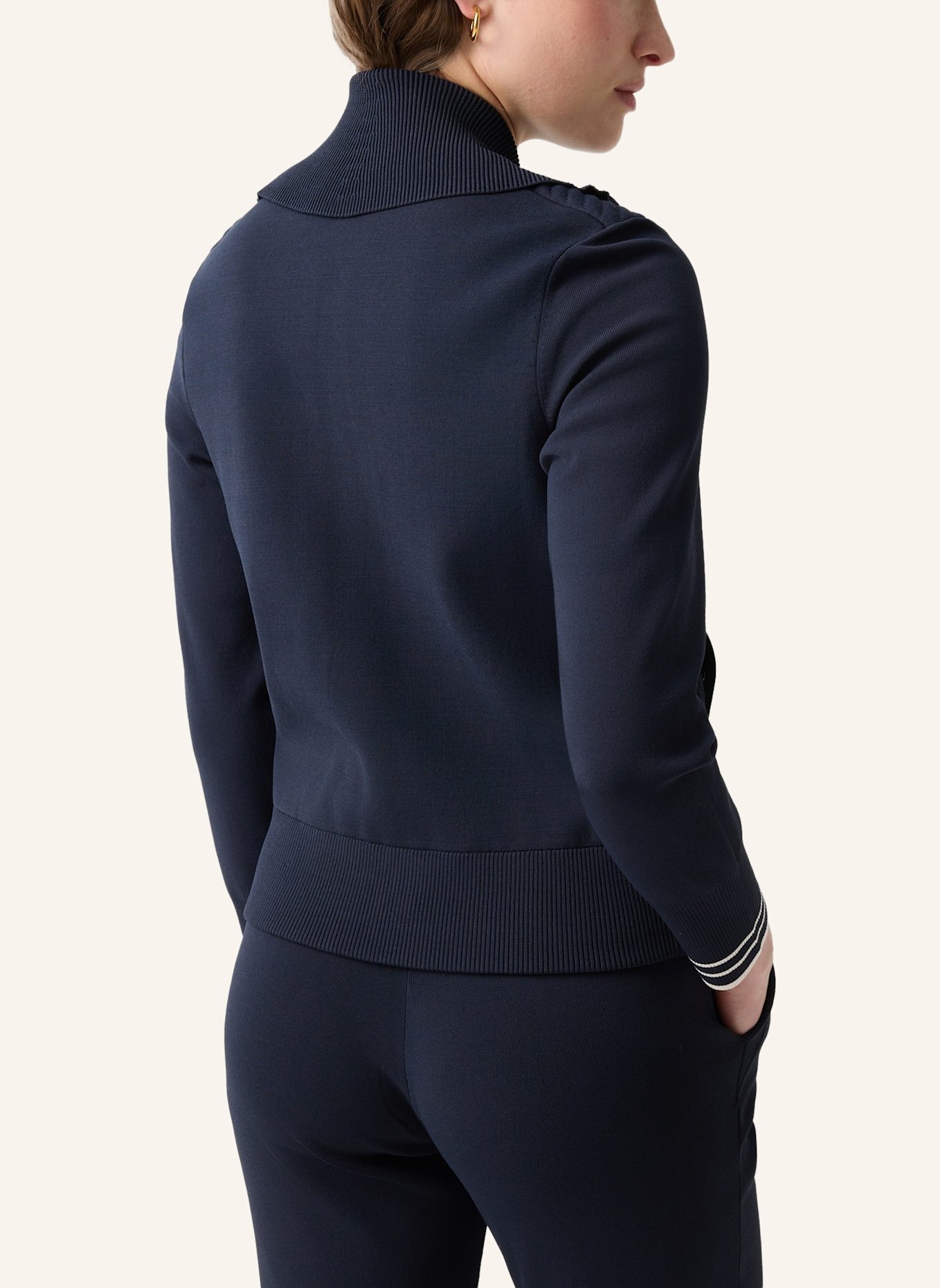 BOGNER Strickjacke: DUNKELBLAU
