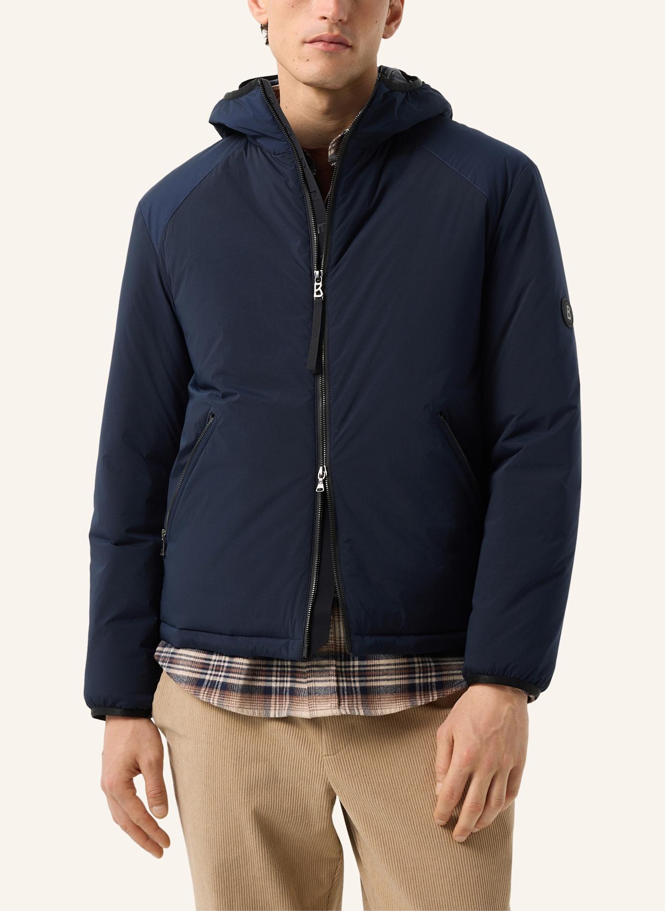 BOGNER Donsjack: DONKERBLAUW