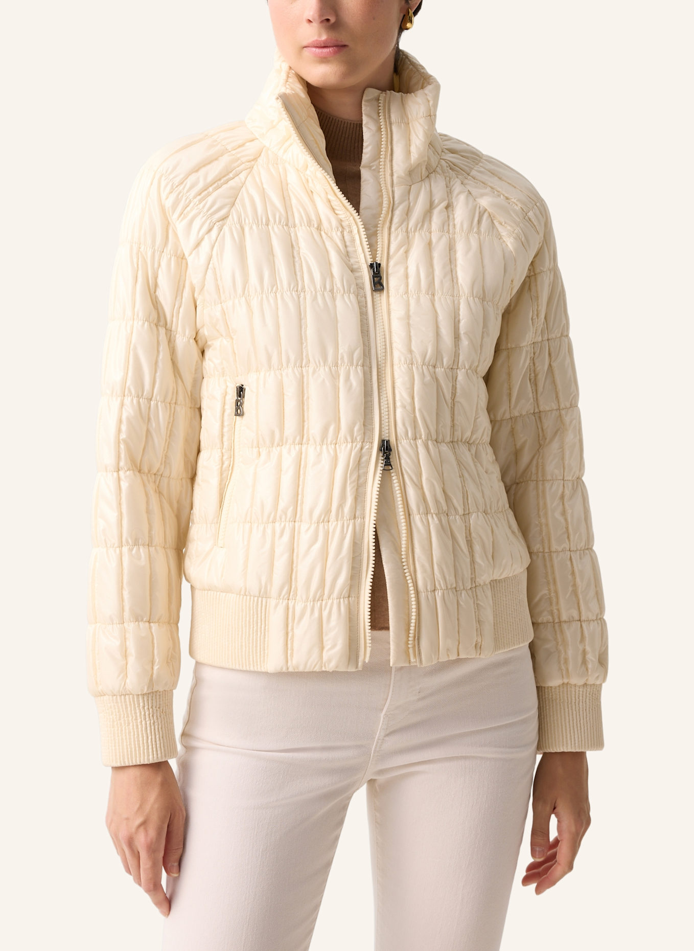 BOGNER SHERRY Quilted Jacket: CREAM
