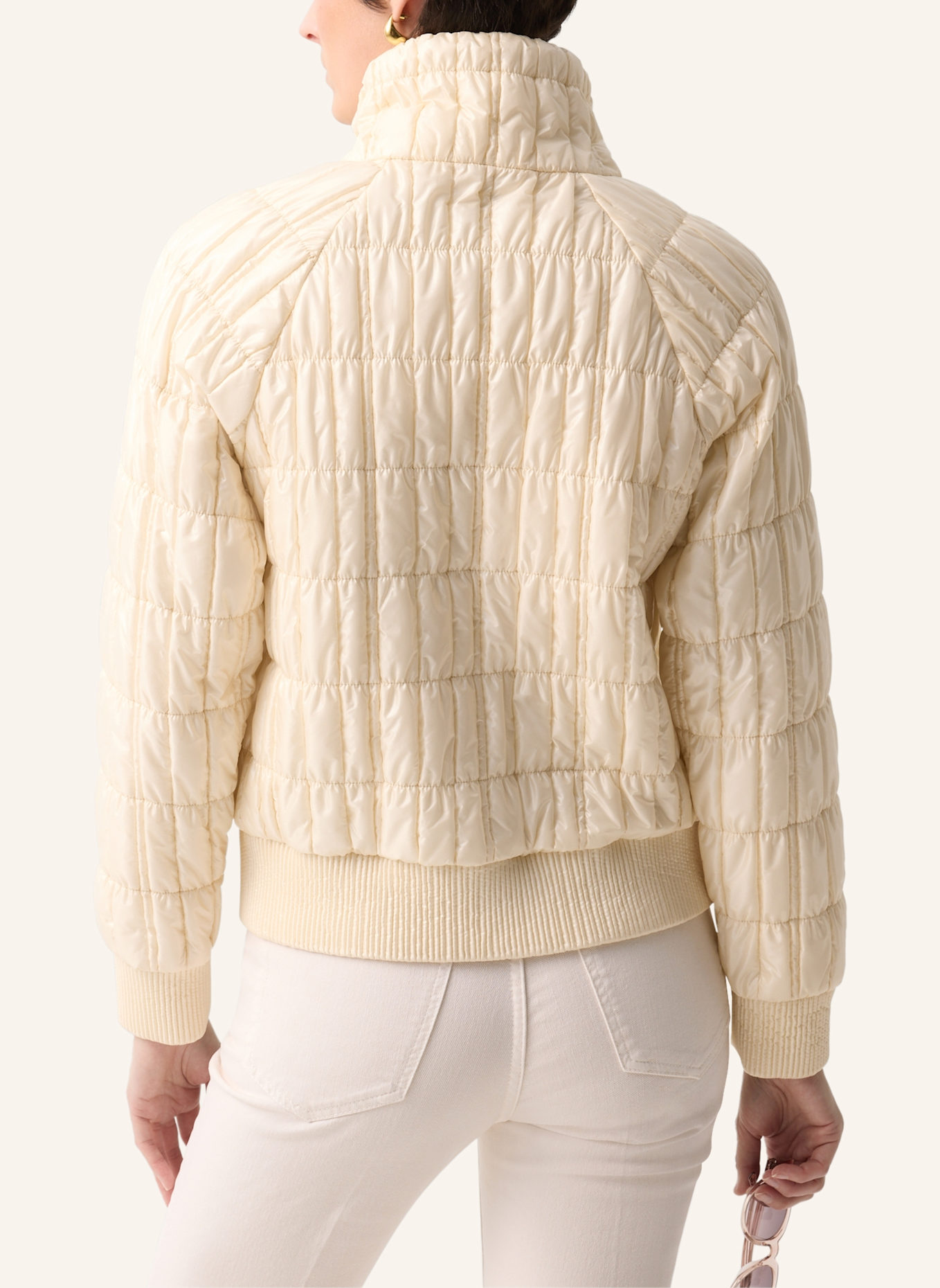 BOGNER SHERRY Quilted Jacket: CREAM