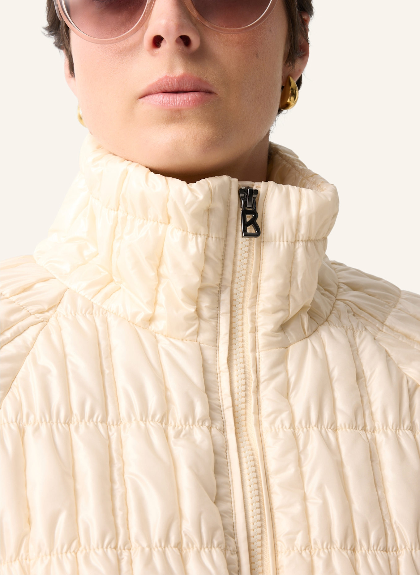 BOGNER SHERRY Quilted Jacket: CREAM