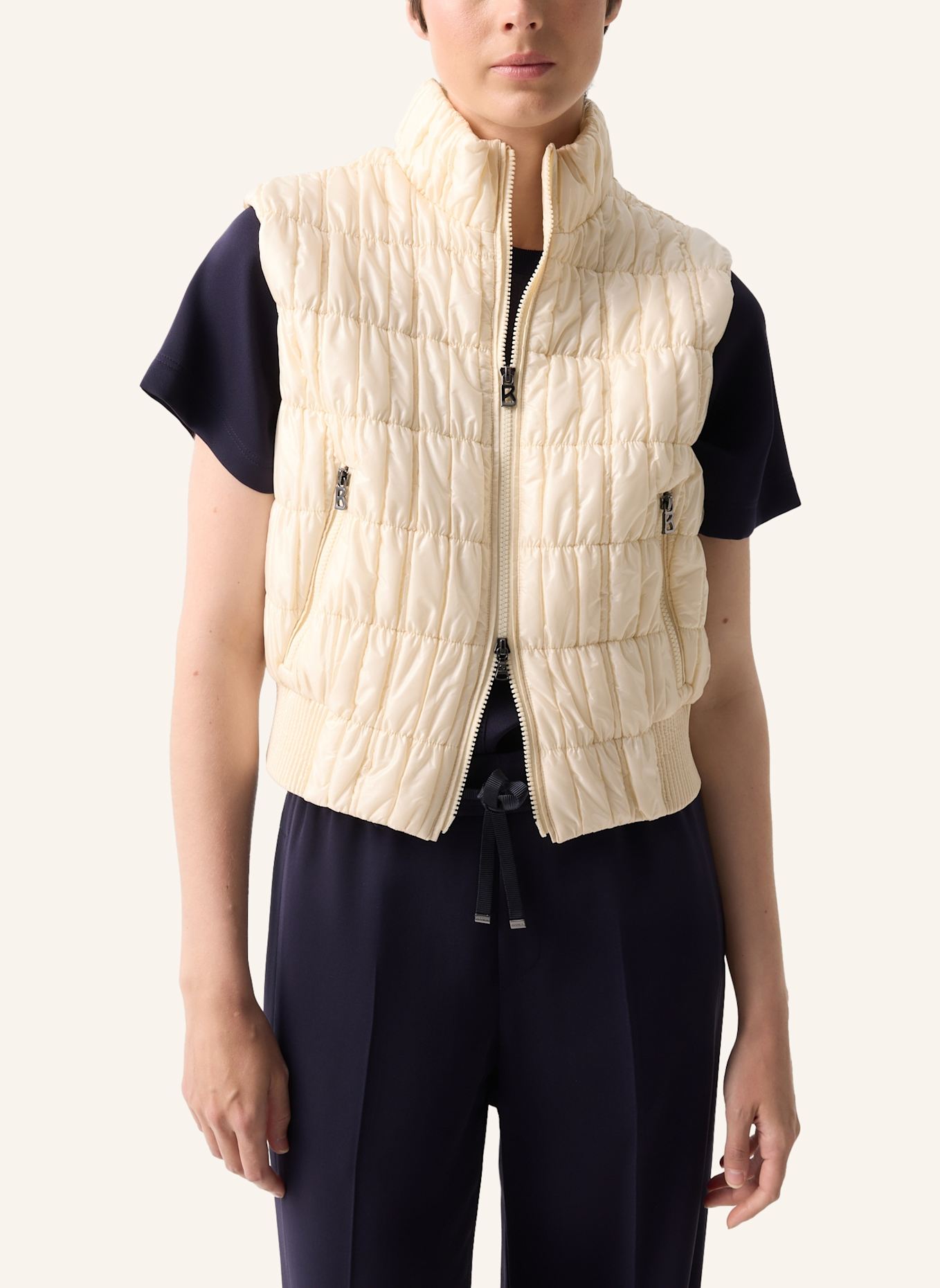 BOGNER Steppweste: CREME