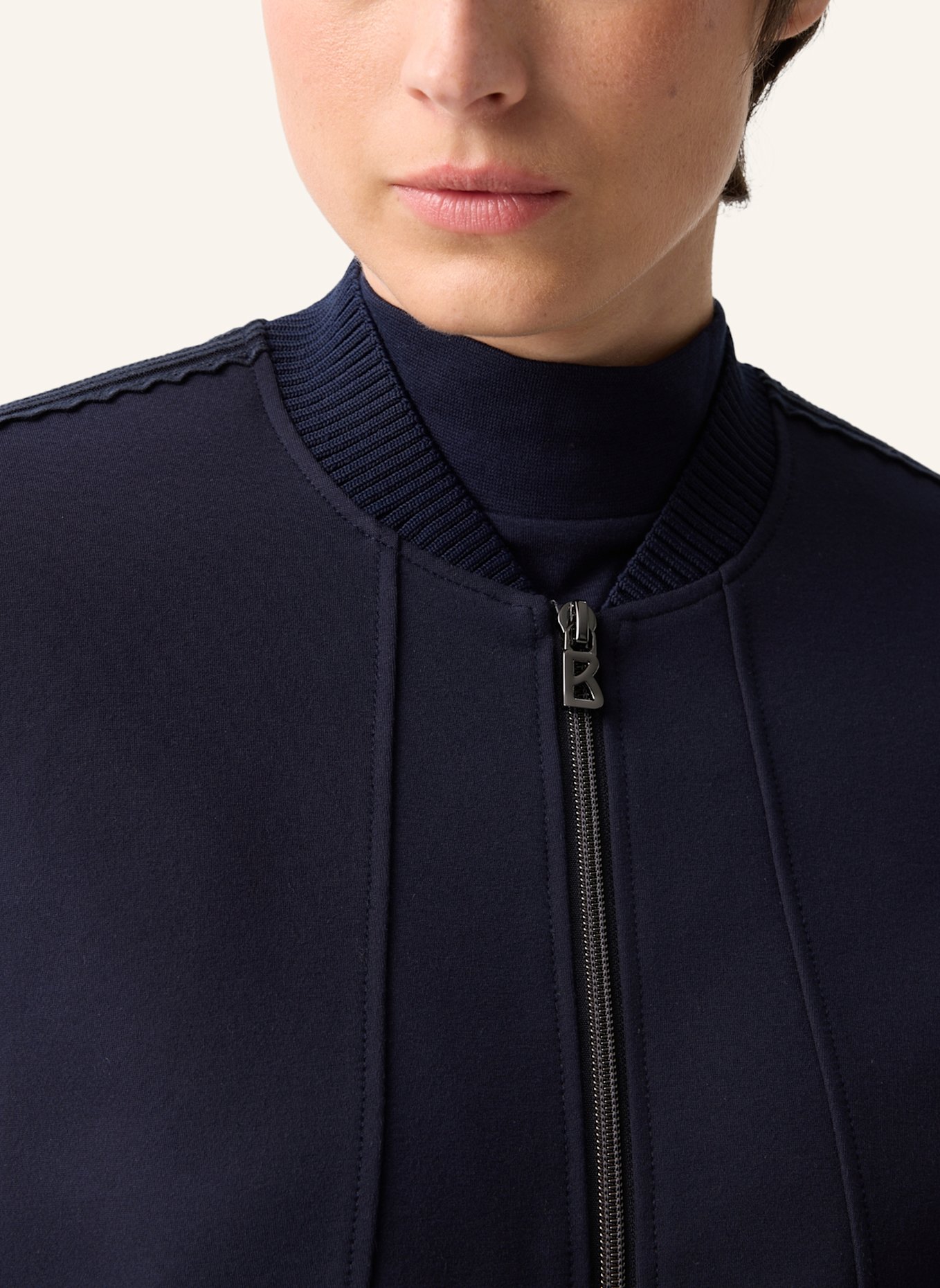 BOGNER Sweatjacke: DUNKELBLAU