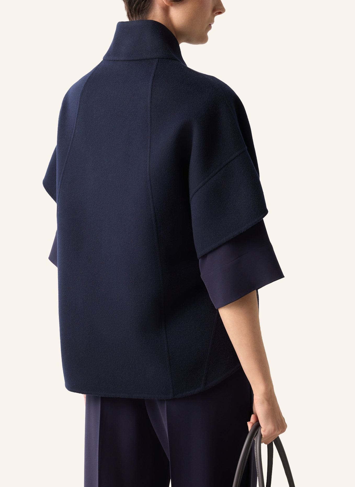 BOGNER VENICE Poncho: DARK BLUE