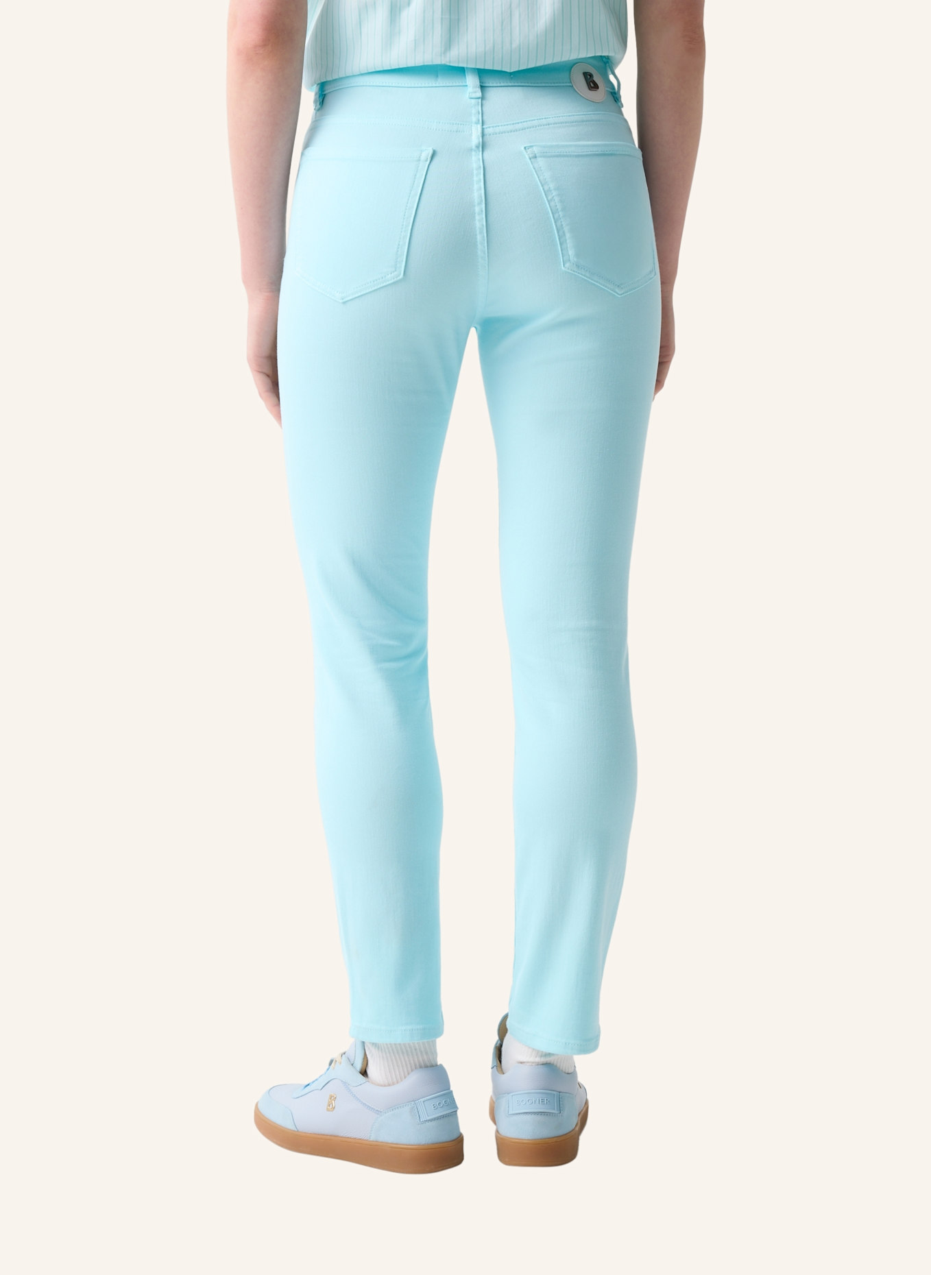 BOGNER JULIE skinny jeans: LIGHT BLUE