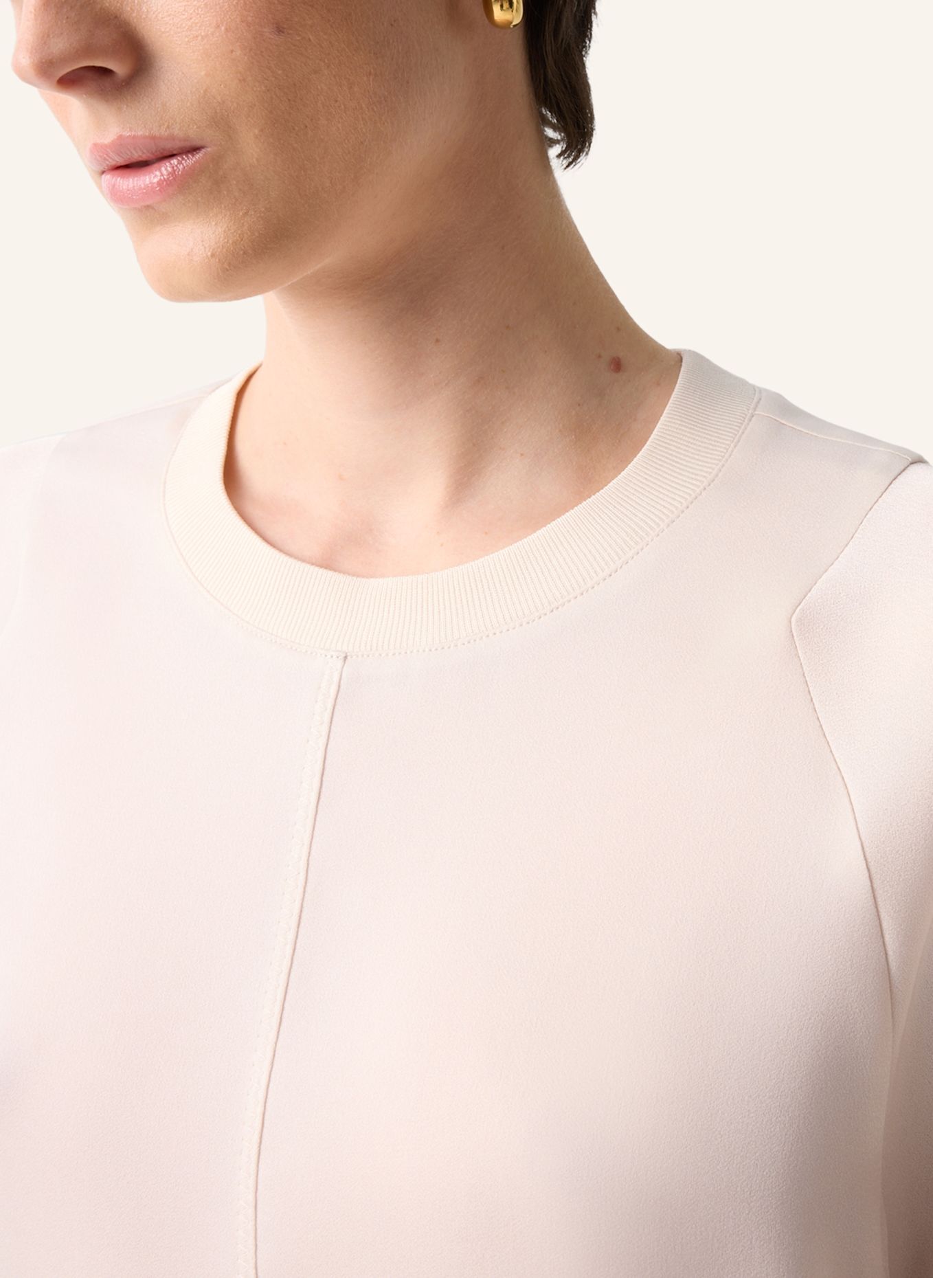 BOGNER DAKOTA Satin Blouse: CREAM