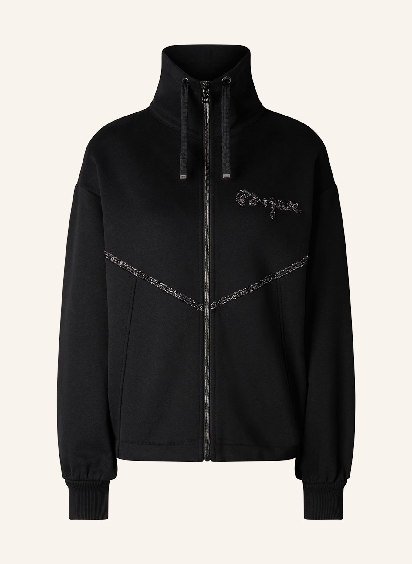 BOGNER Sweatjacke Tamara: SCHWARZ