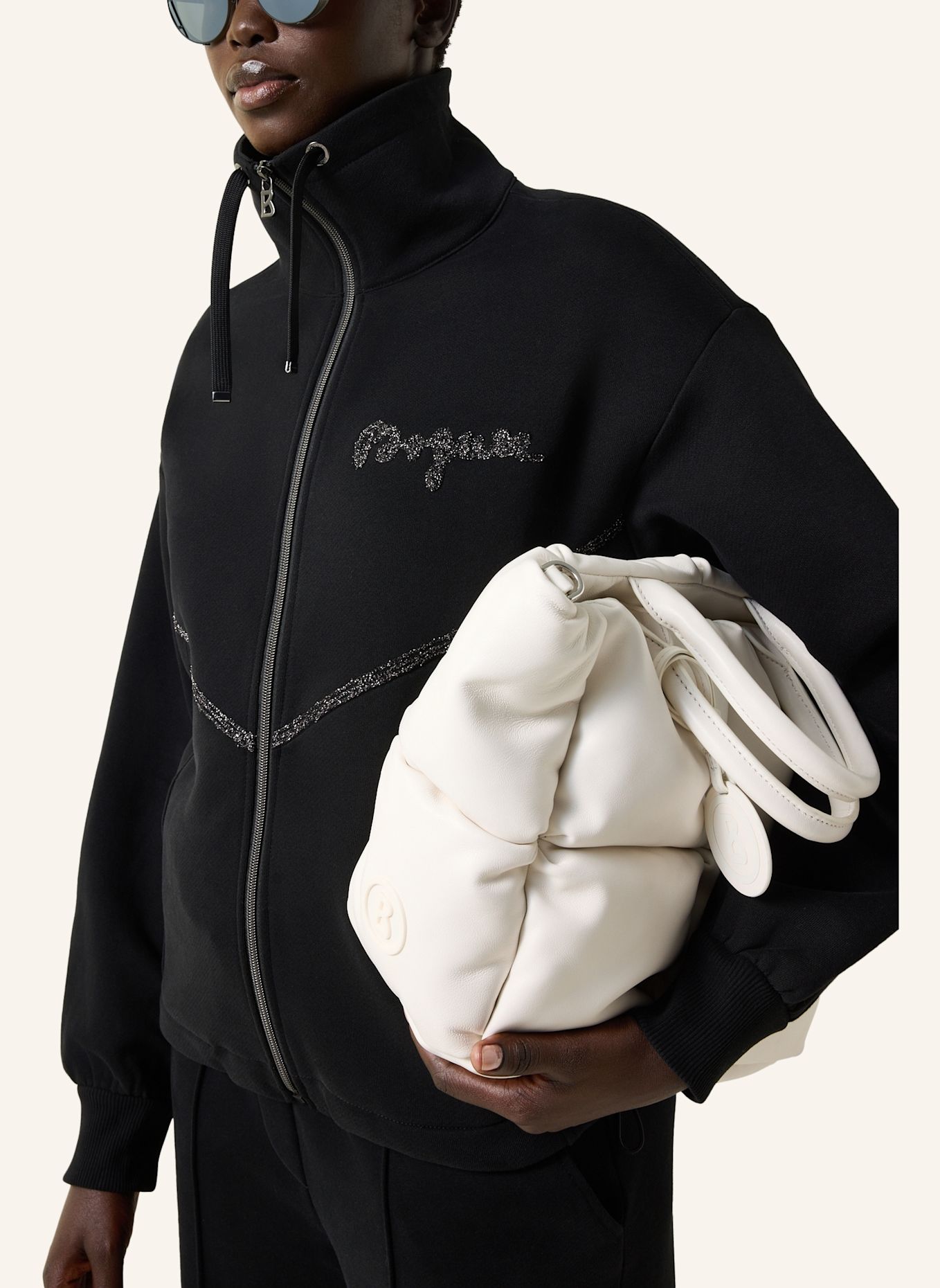 BOGNER Sweatjacke Tamara: SCHWARZ