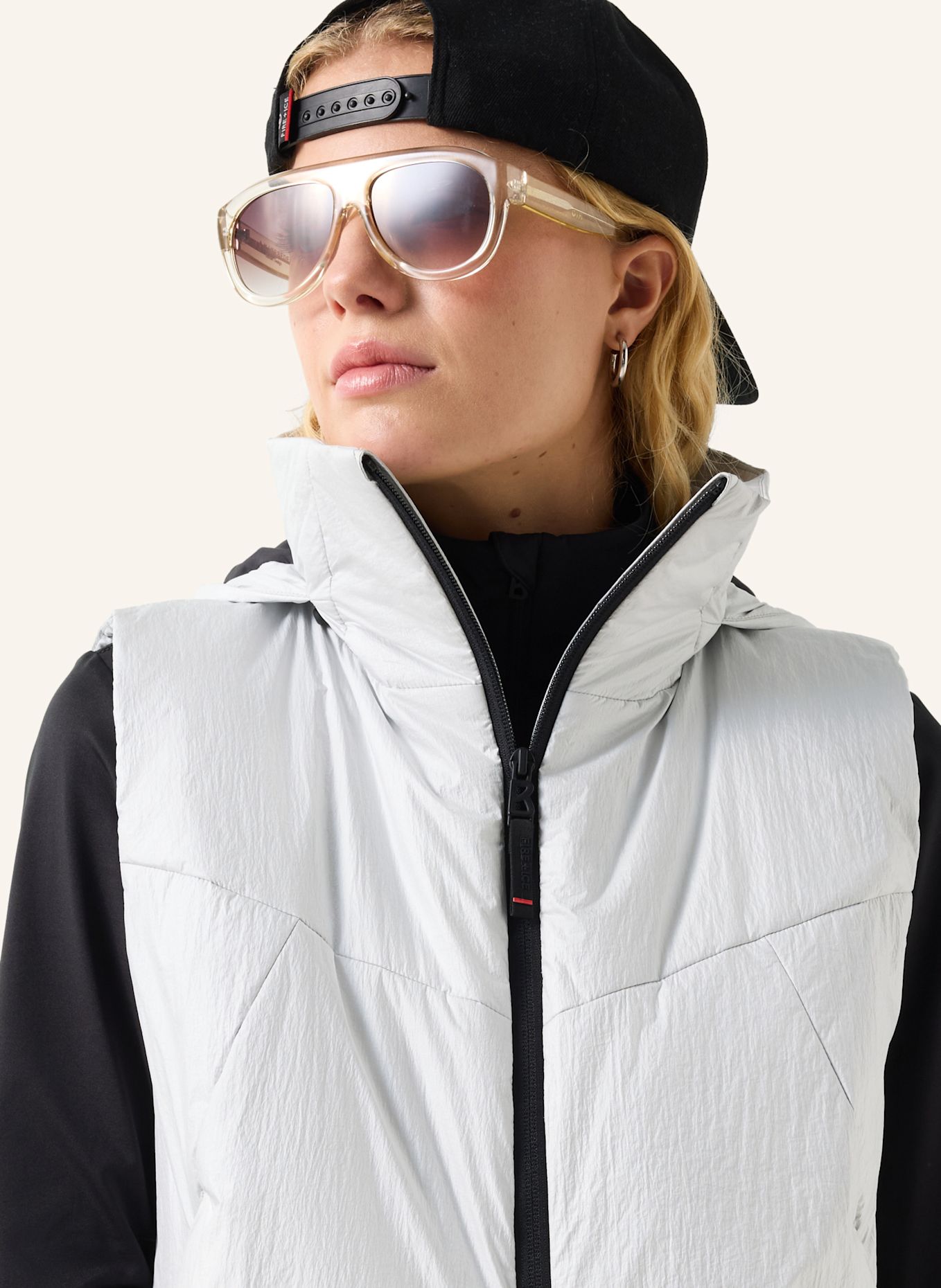 FIRE+ICE Bodywarmer Bonny: LICHTGRIJS