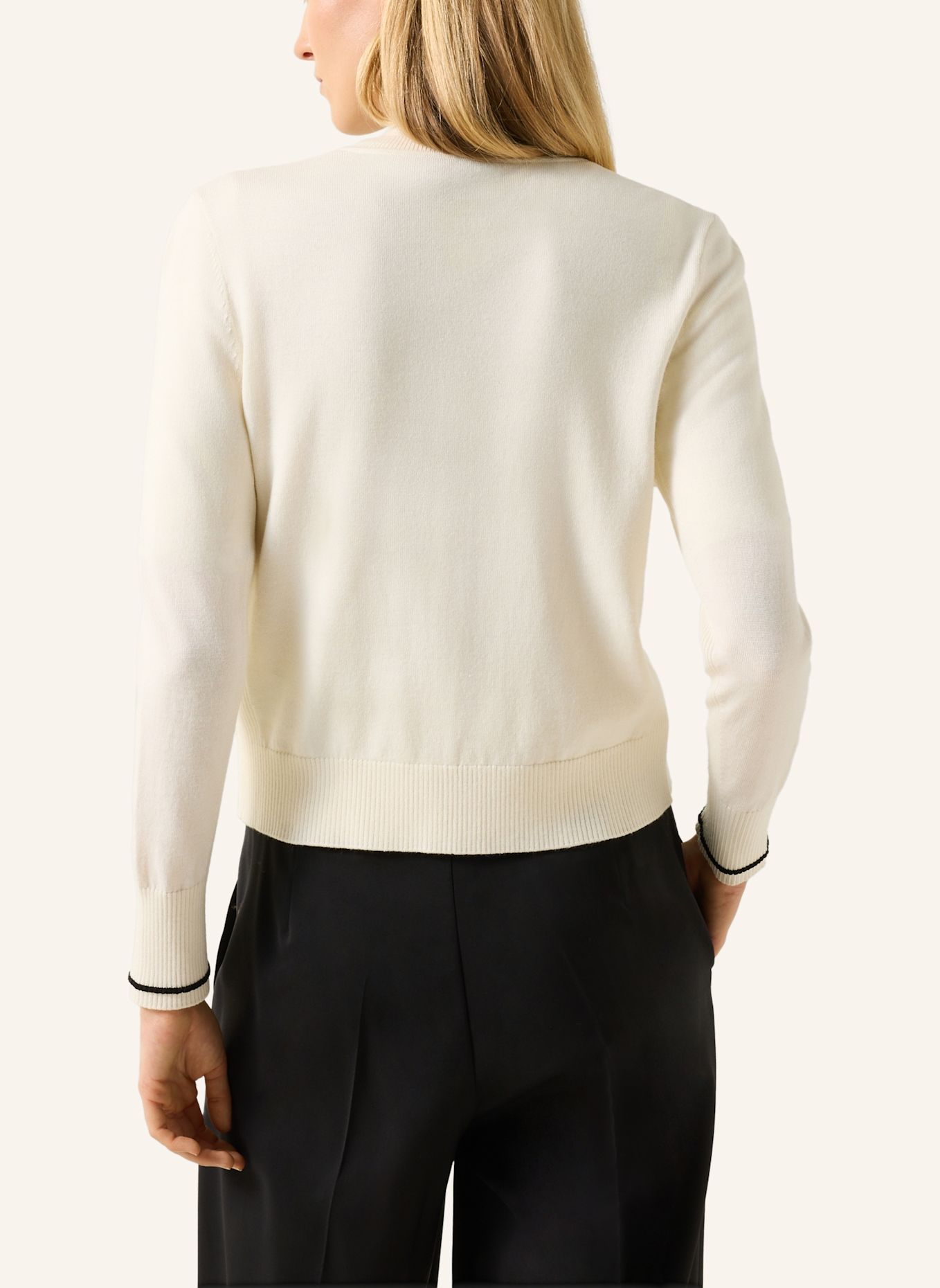 BOGNER Strickjacke AZOU: WEISS