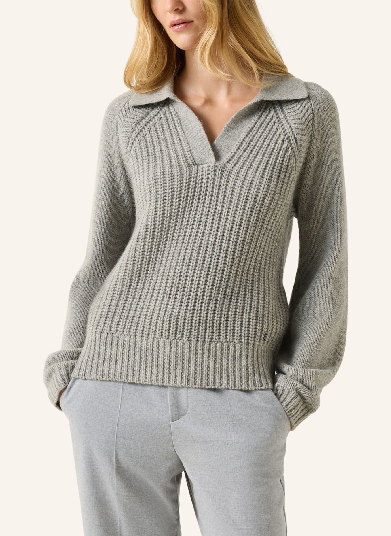 BOGNER Pullover JORDY: HELLGRAU