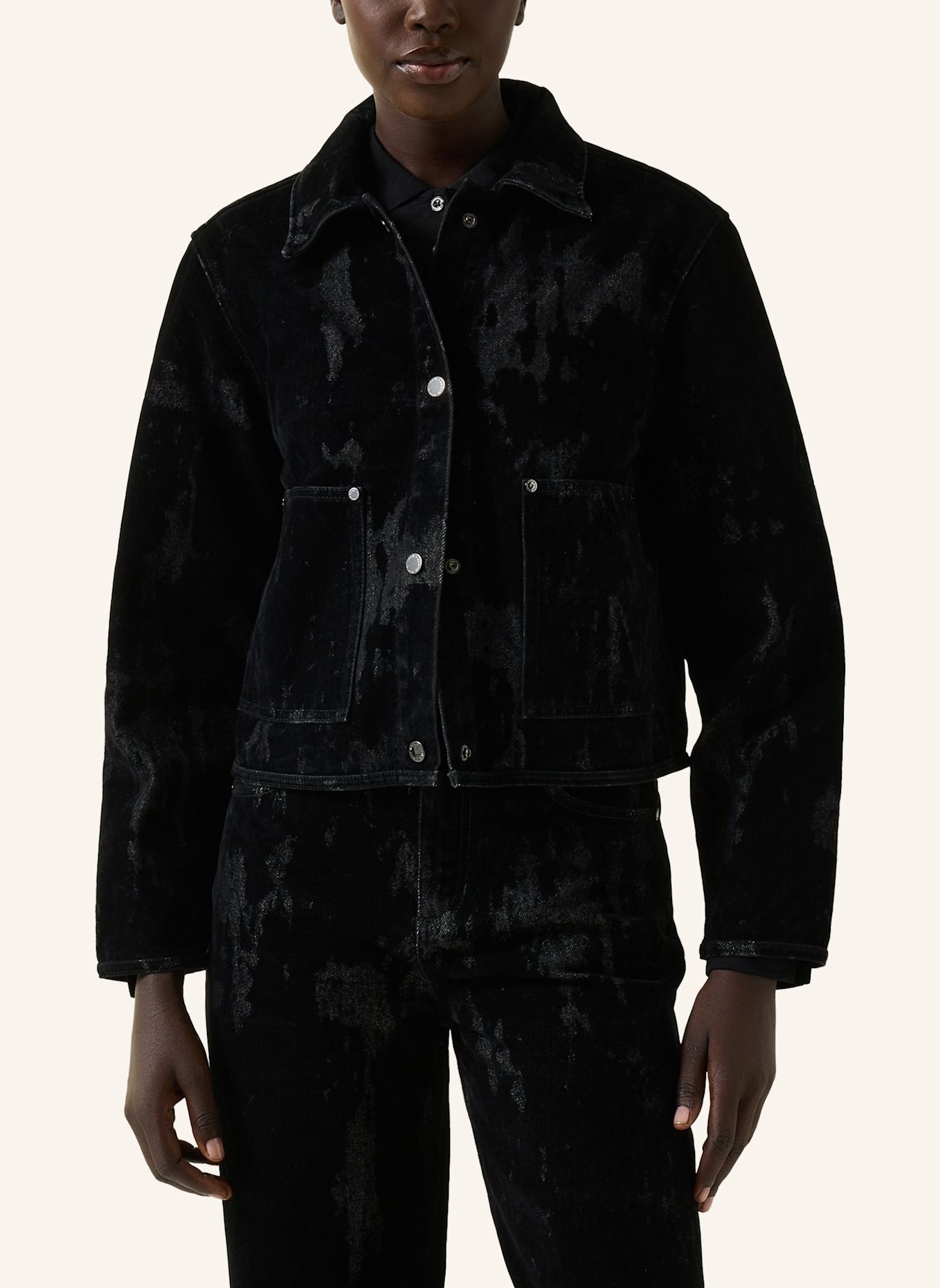 BOGNER Jeansjacke Lore: SCHWARZ