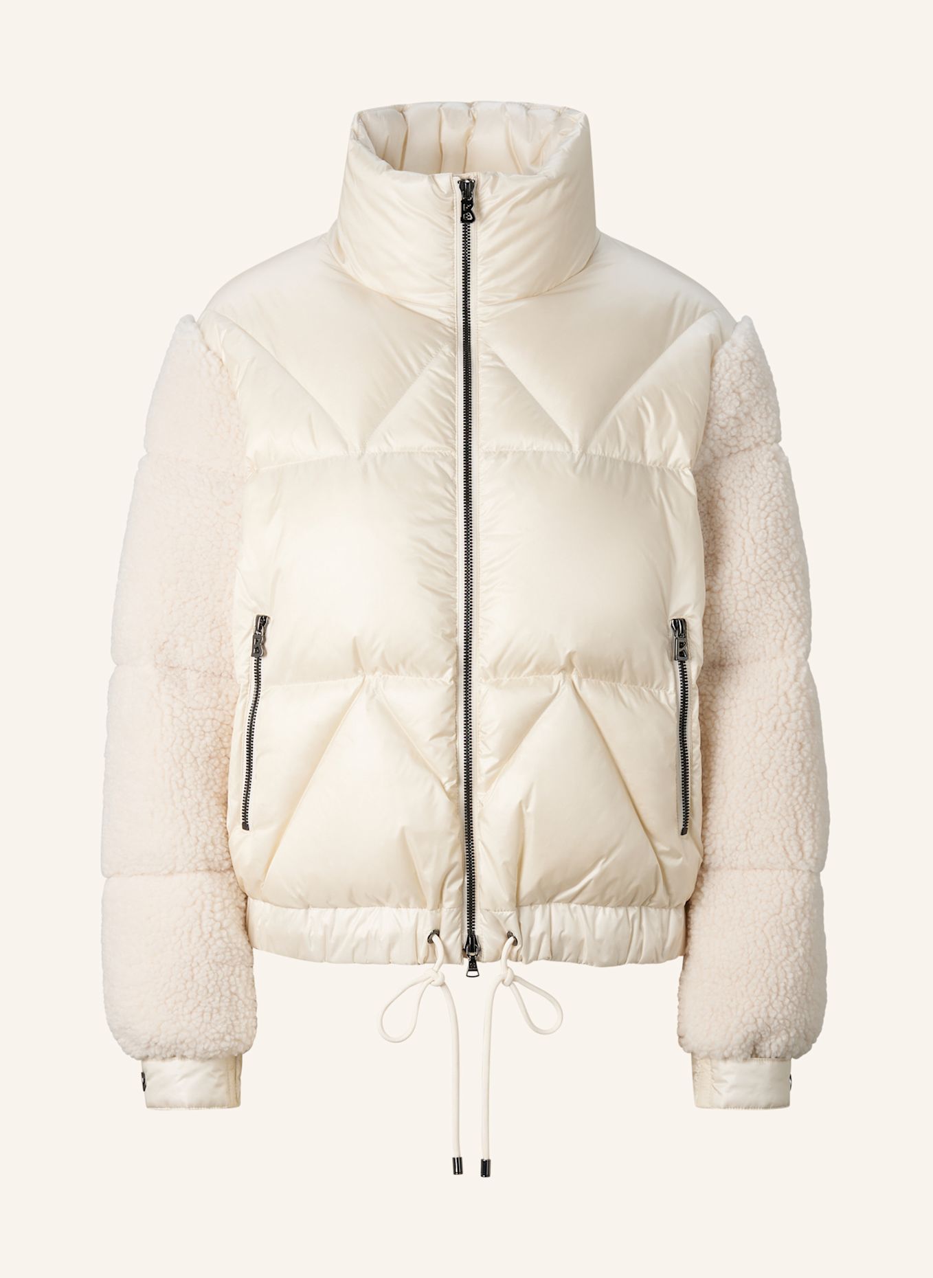 BOGNER Daunen-Teddyjacke Queeny: WEISS