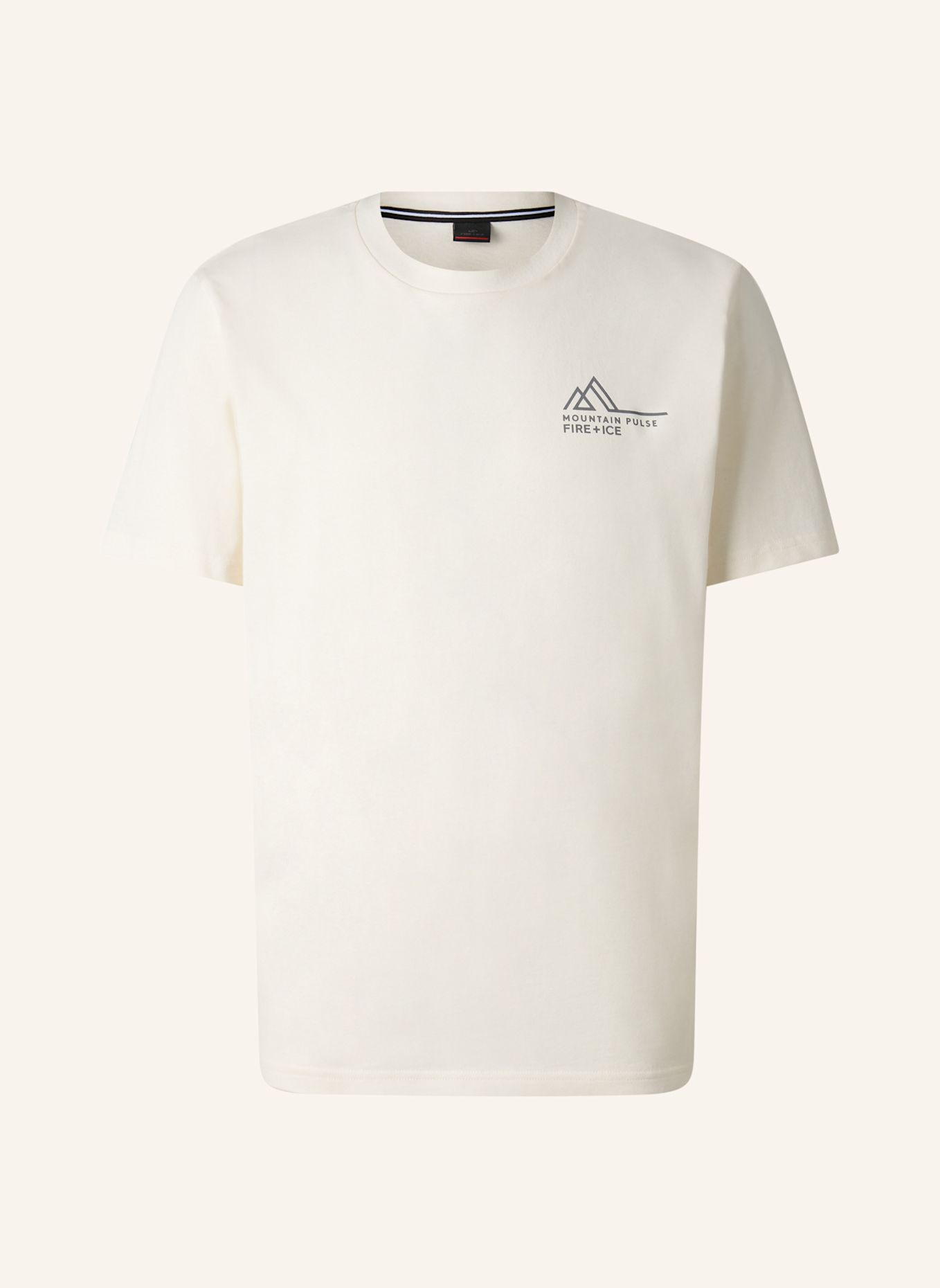 FIRE+ICE Baumwoll-T-Shirt Mick: WEISS