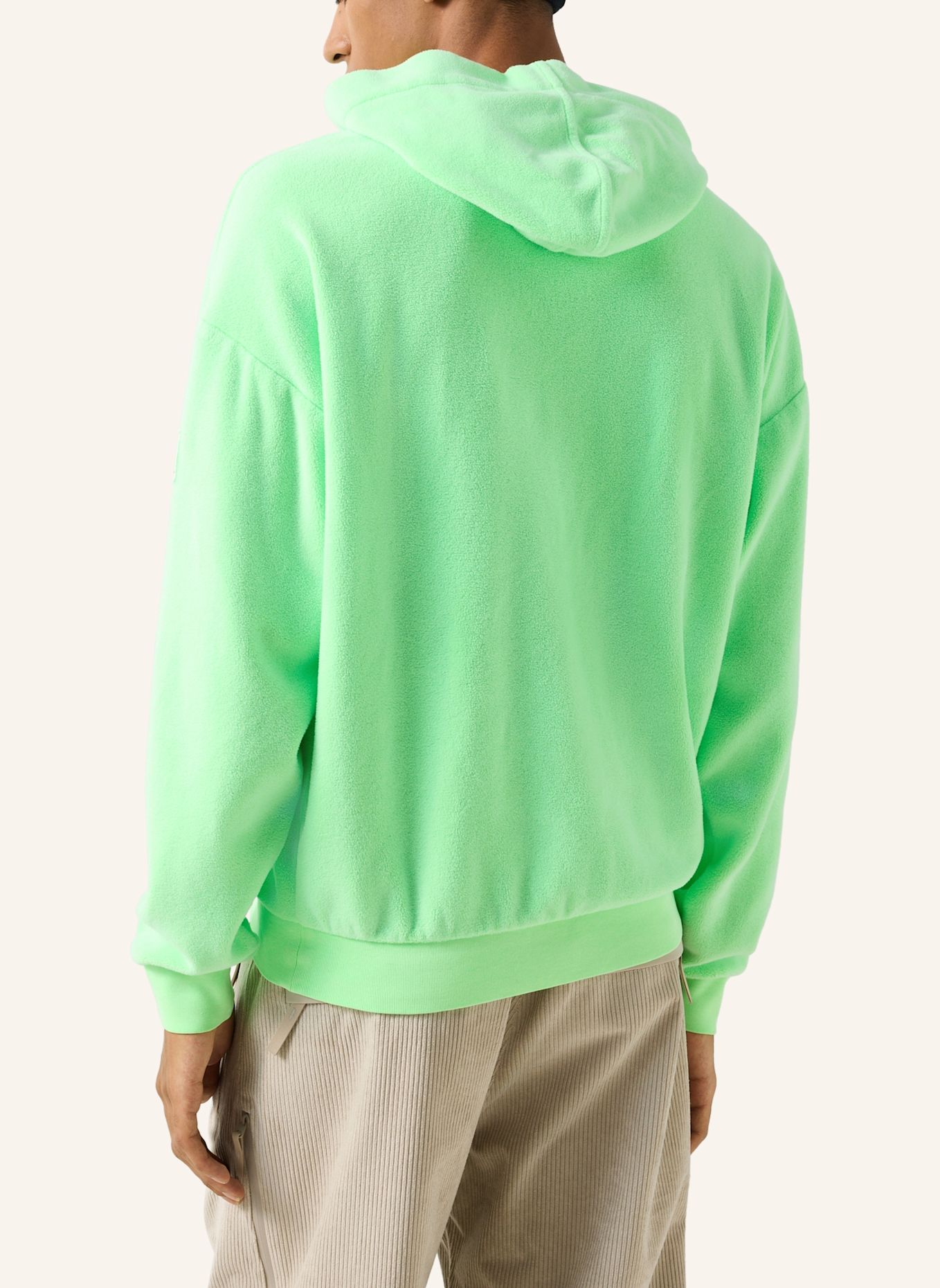FIRE+ICE Fleecehoodie Ilario: GROEN