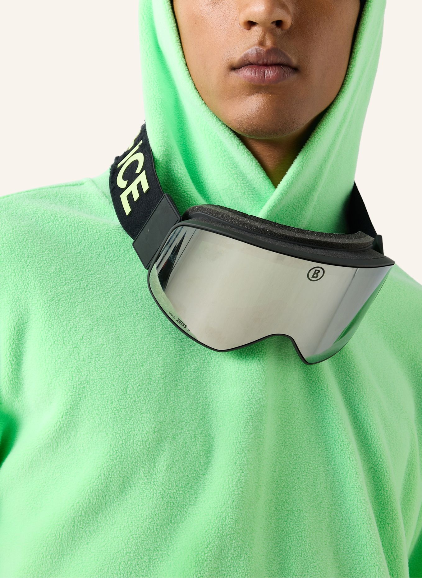 FIRE+ICE Fleecehoodie Ilario: GROEN