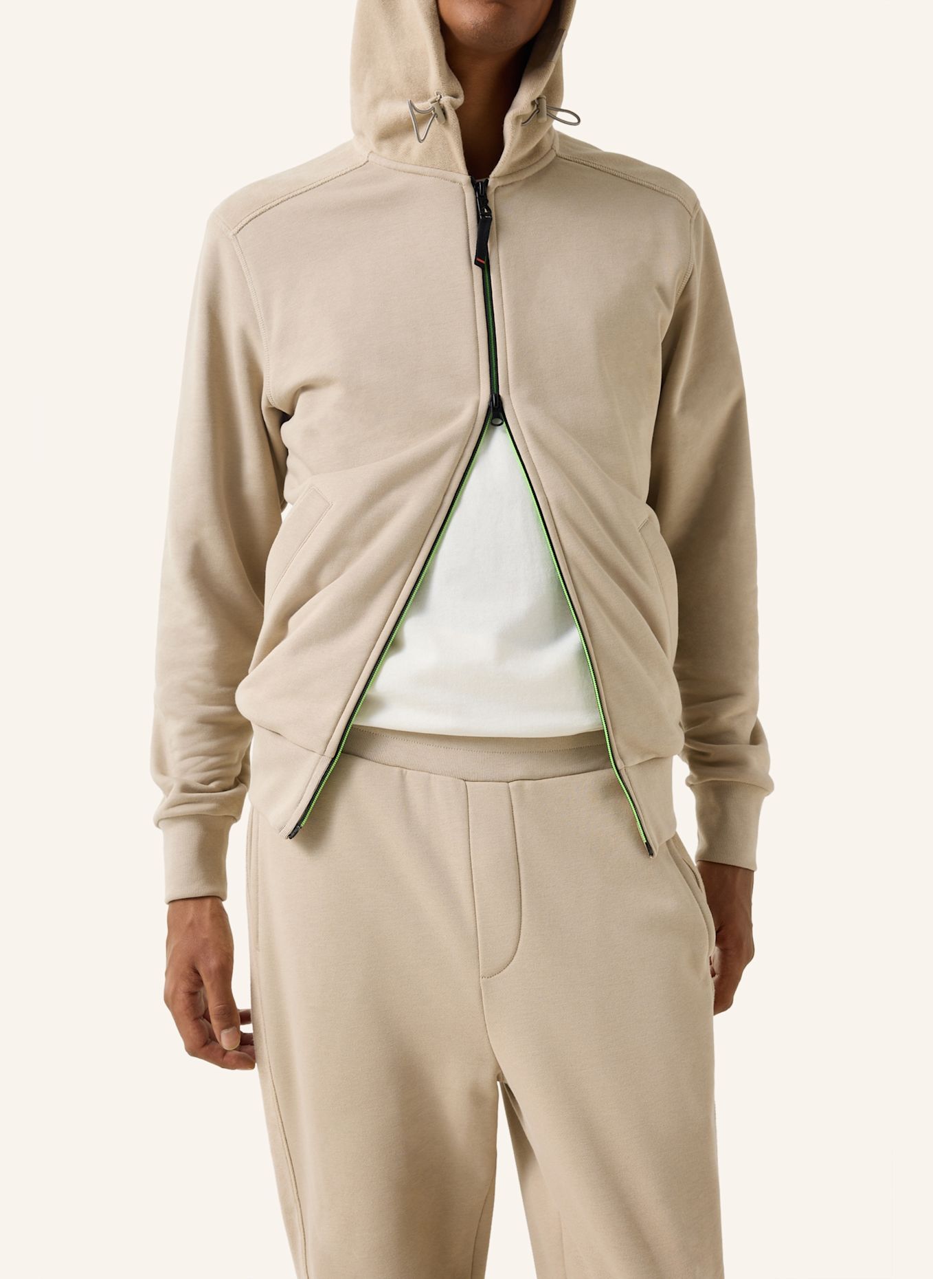 FIRE+ICE Katoenen sweatpant Pedro: BEIGE