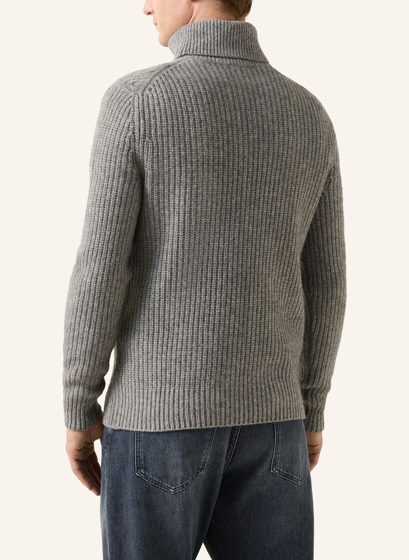 BOGNER Rollkragenpullover EROS: GRAU