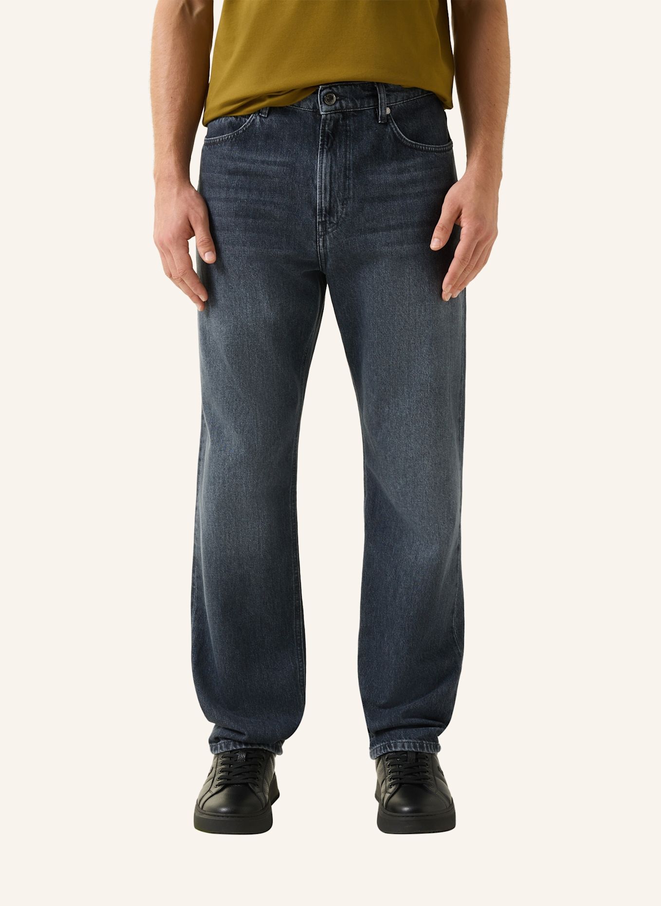 BOGNER Straight Fit-Jeans Travis: BLAUW