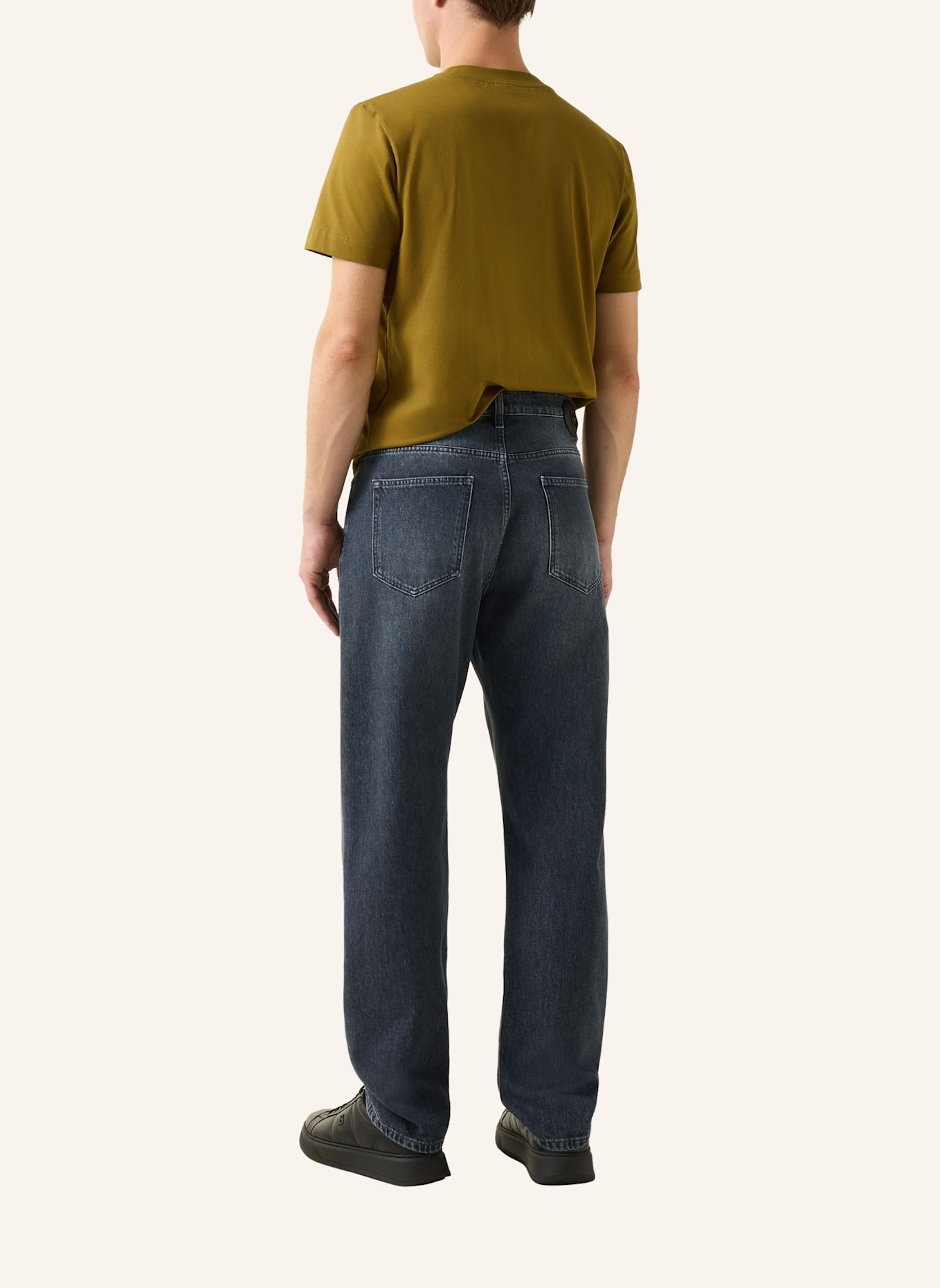 BOGNER Straight Fit-Jeans Travis: BLAUW