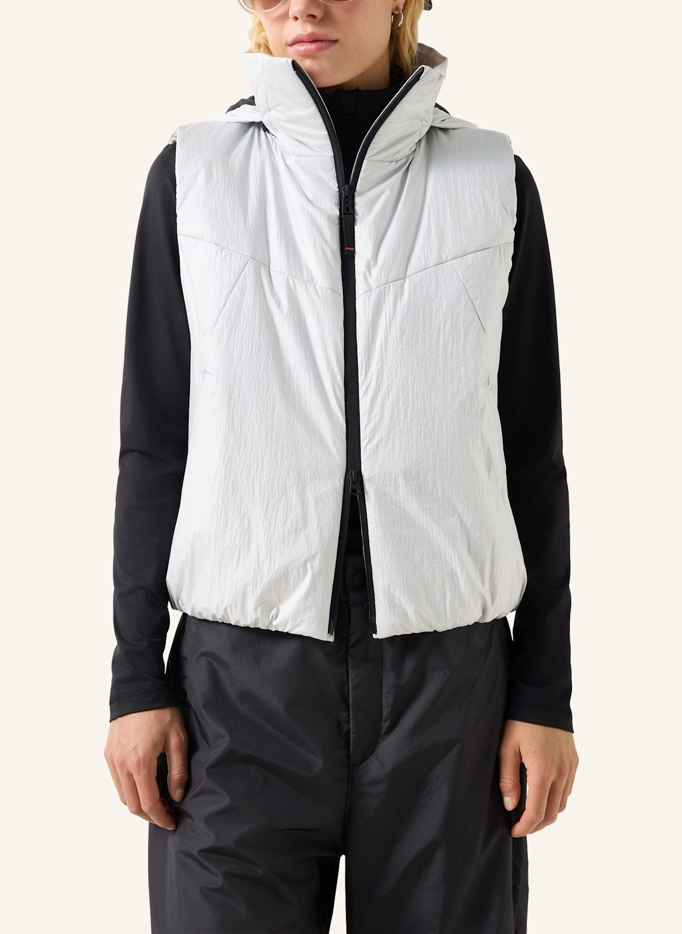 FIRE+ICE Bodywarmer Bonny: LICHTGRIJS