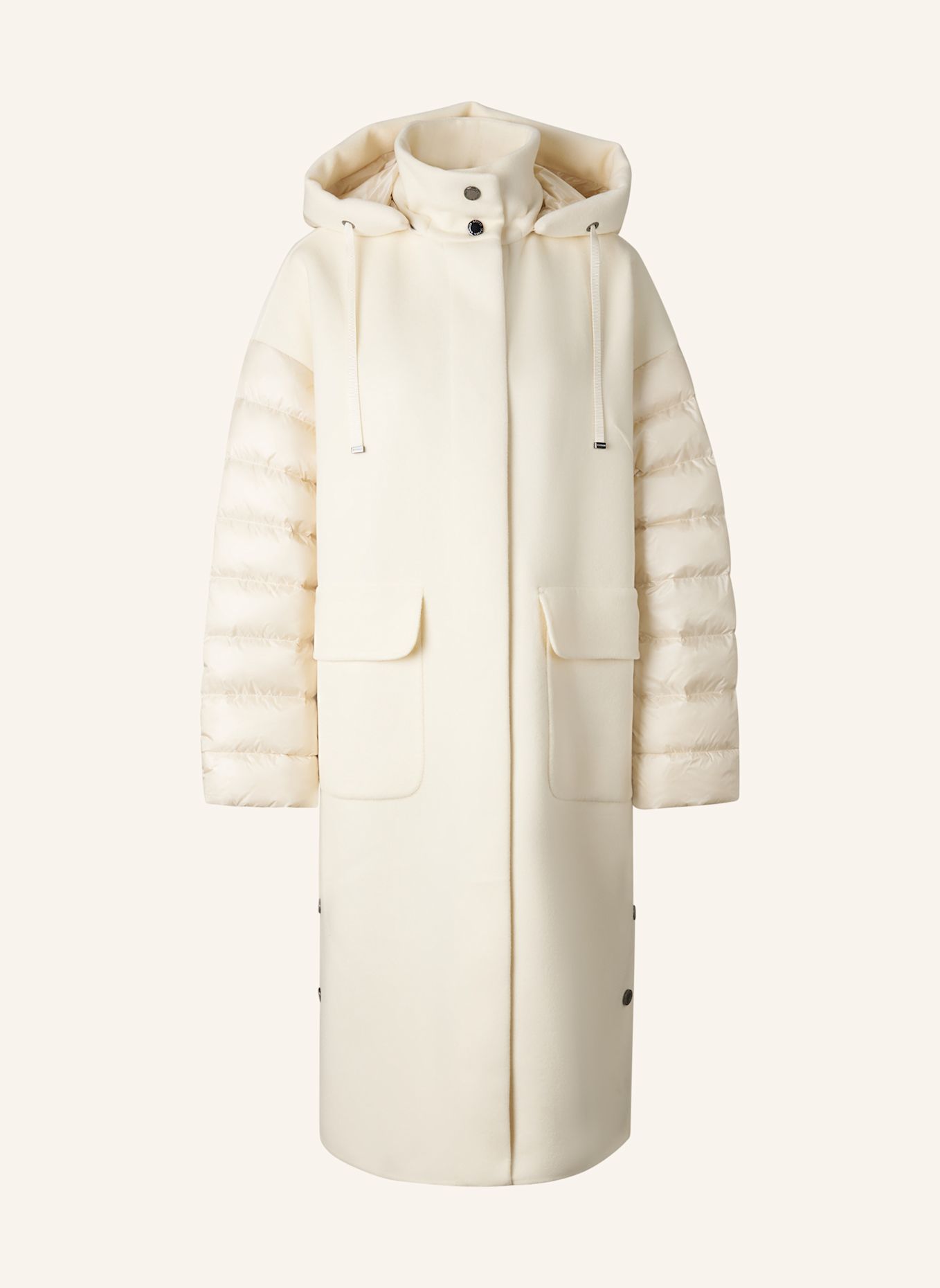 BOGNER Trisha Double-Faced Down Coat: WHITE
