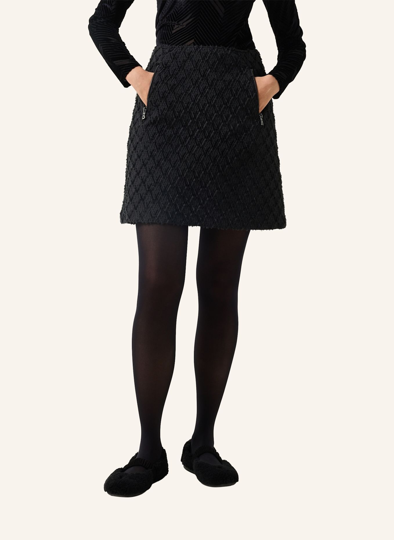 BOGNER Joselyn-rok: ZWART