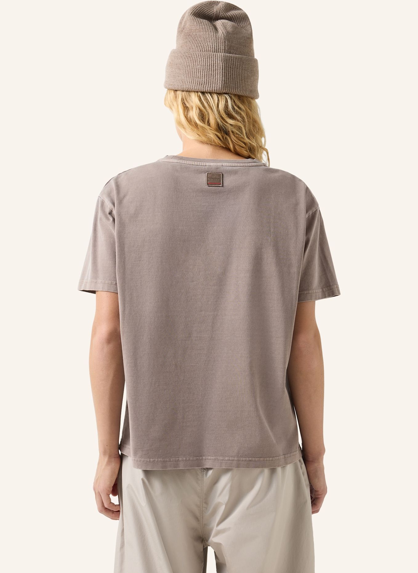FIRE+ICE Katoenen T-shirt Cara: TAUPE