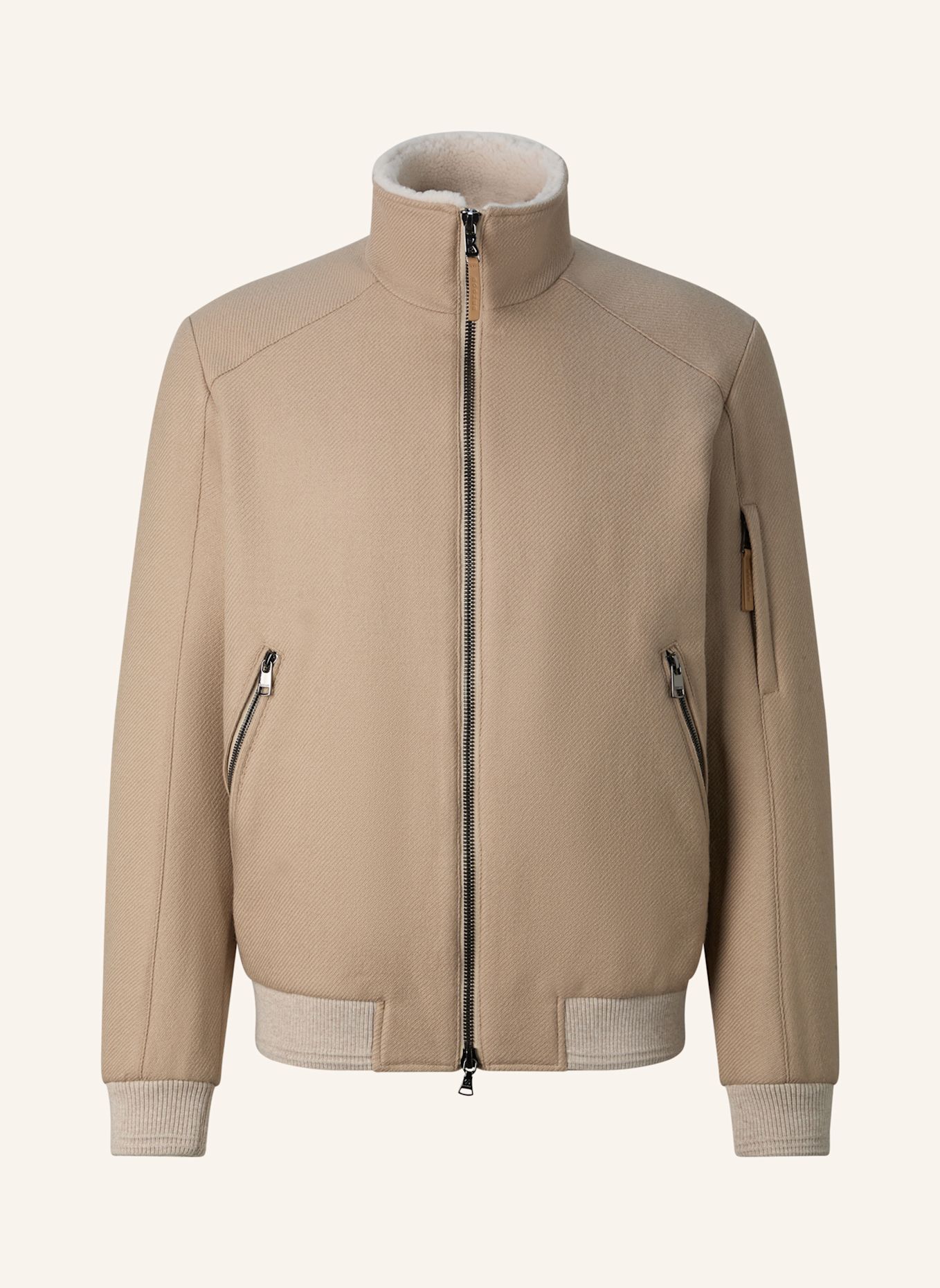 BOGNER Schurwoll-Blouson Teryl: CAMEL