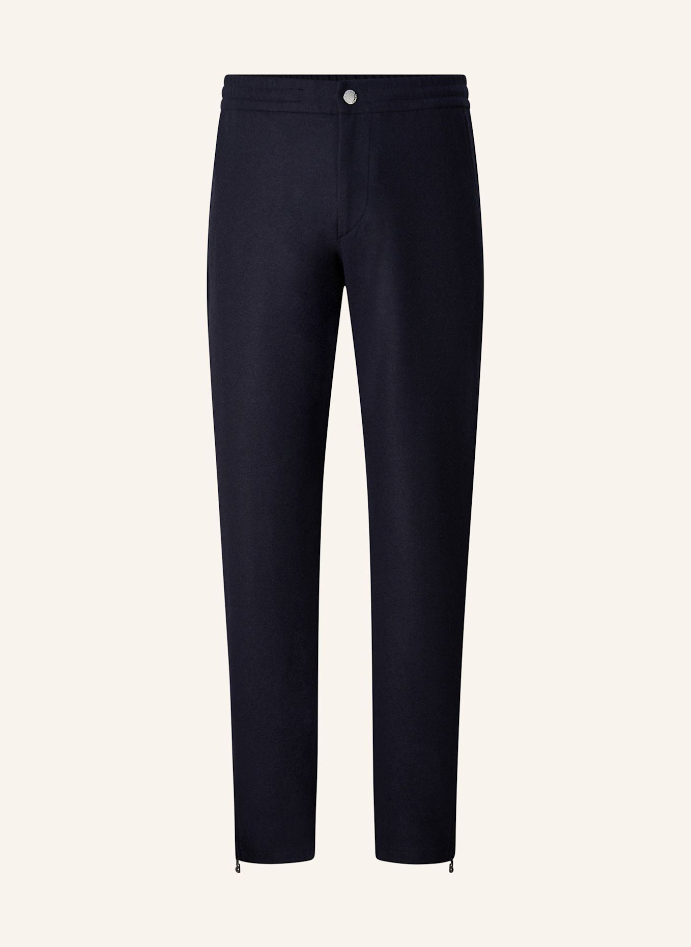 BOGNER Flanellen broek Boris: DONKERBLAUW