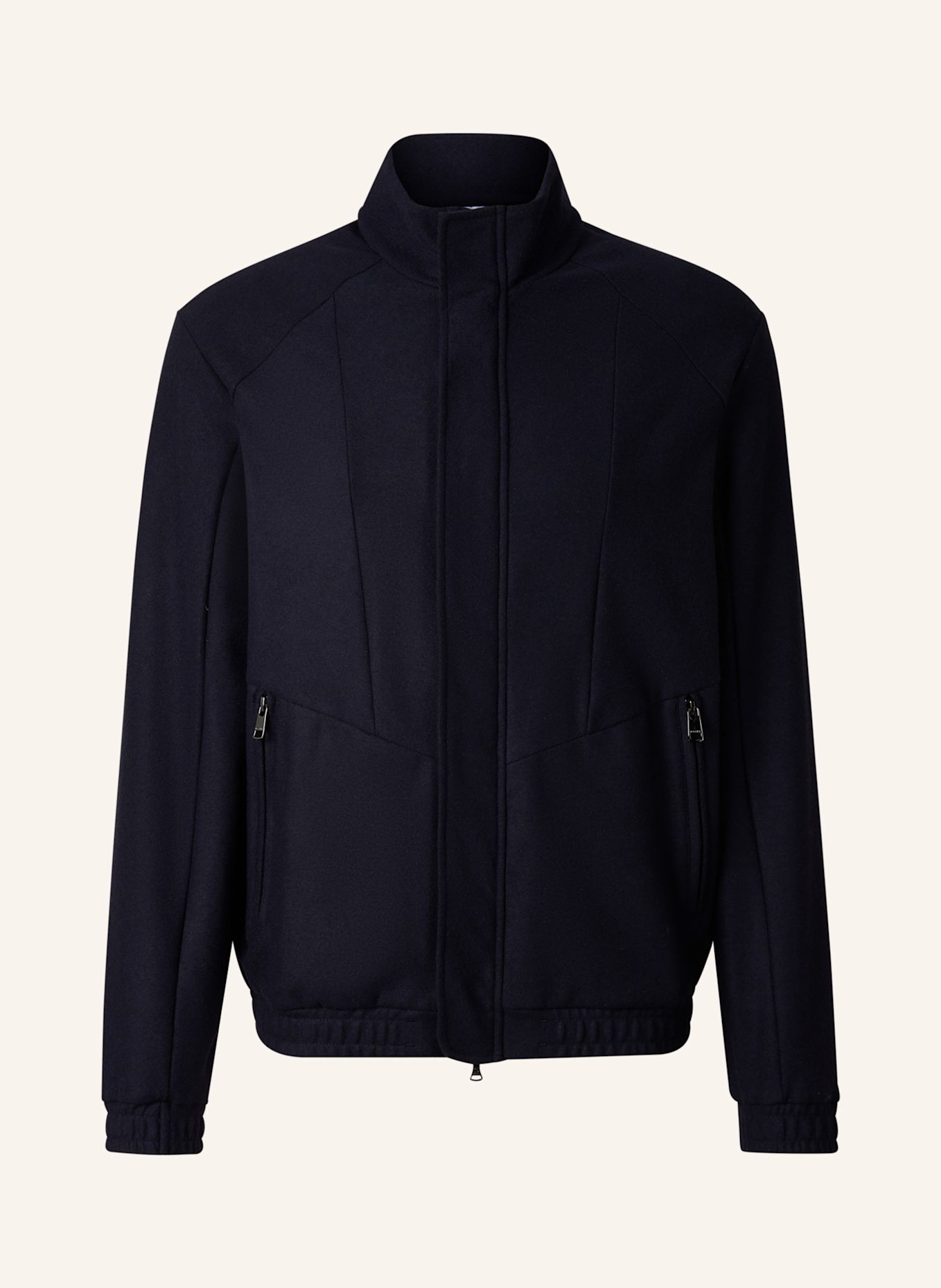 BOGNER Flanellen jas Bradley: DONKERBLAUW