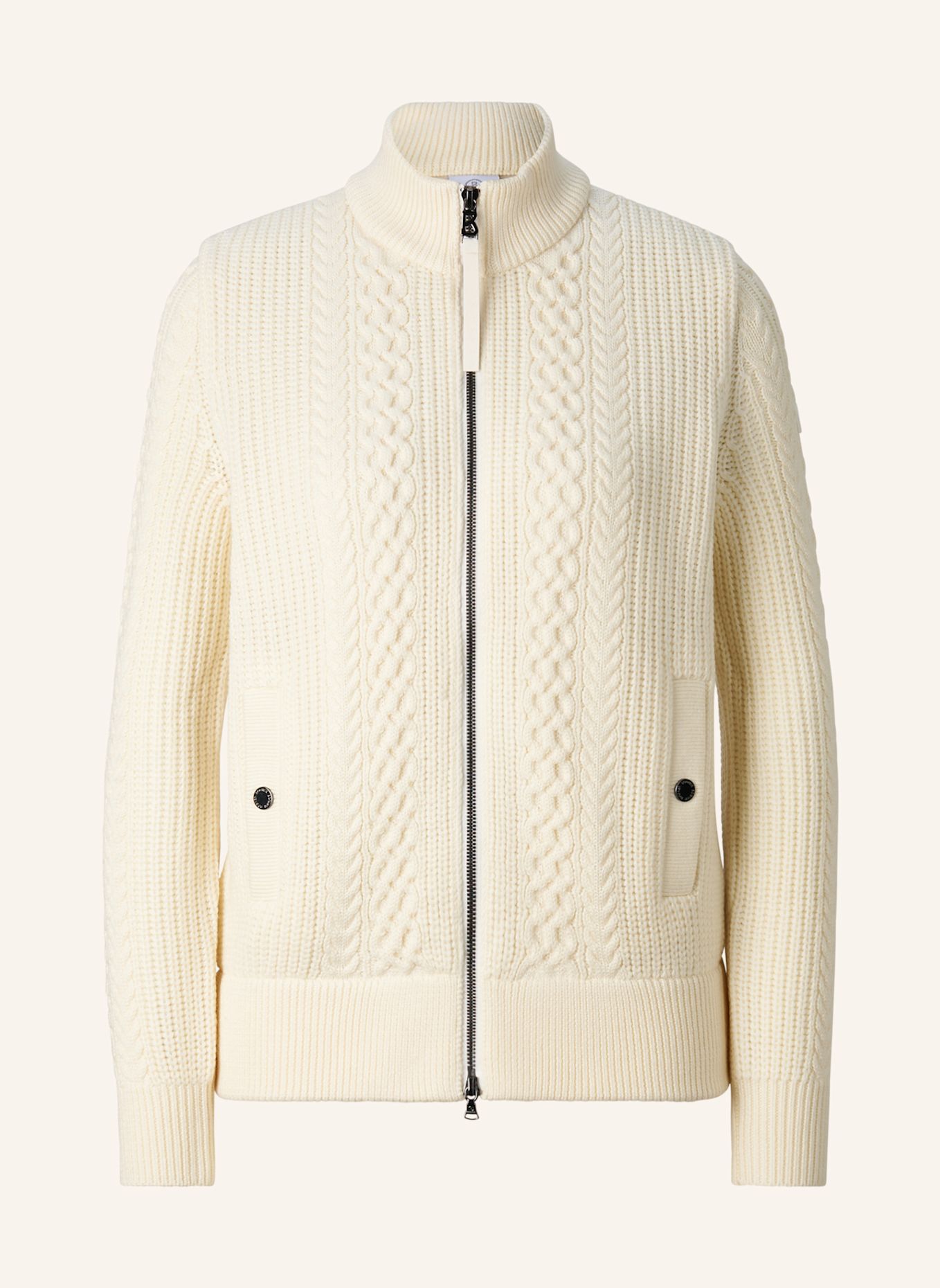 BOGNER Strick-Steppjacke Zamila: WEISS
