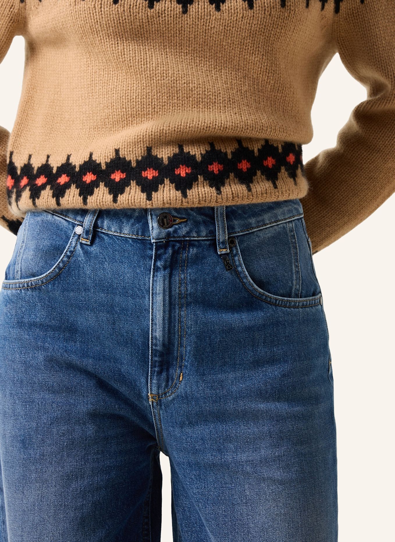 BOGNER Barrel Fit-Jeans Bina: BLAUW