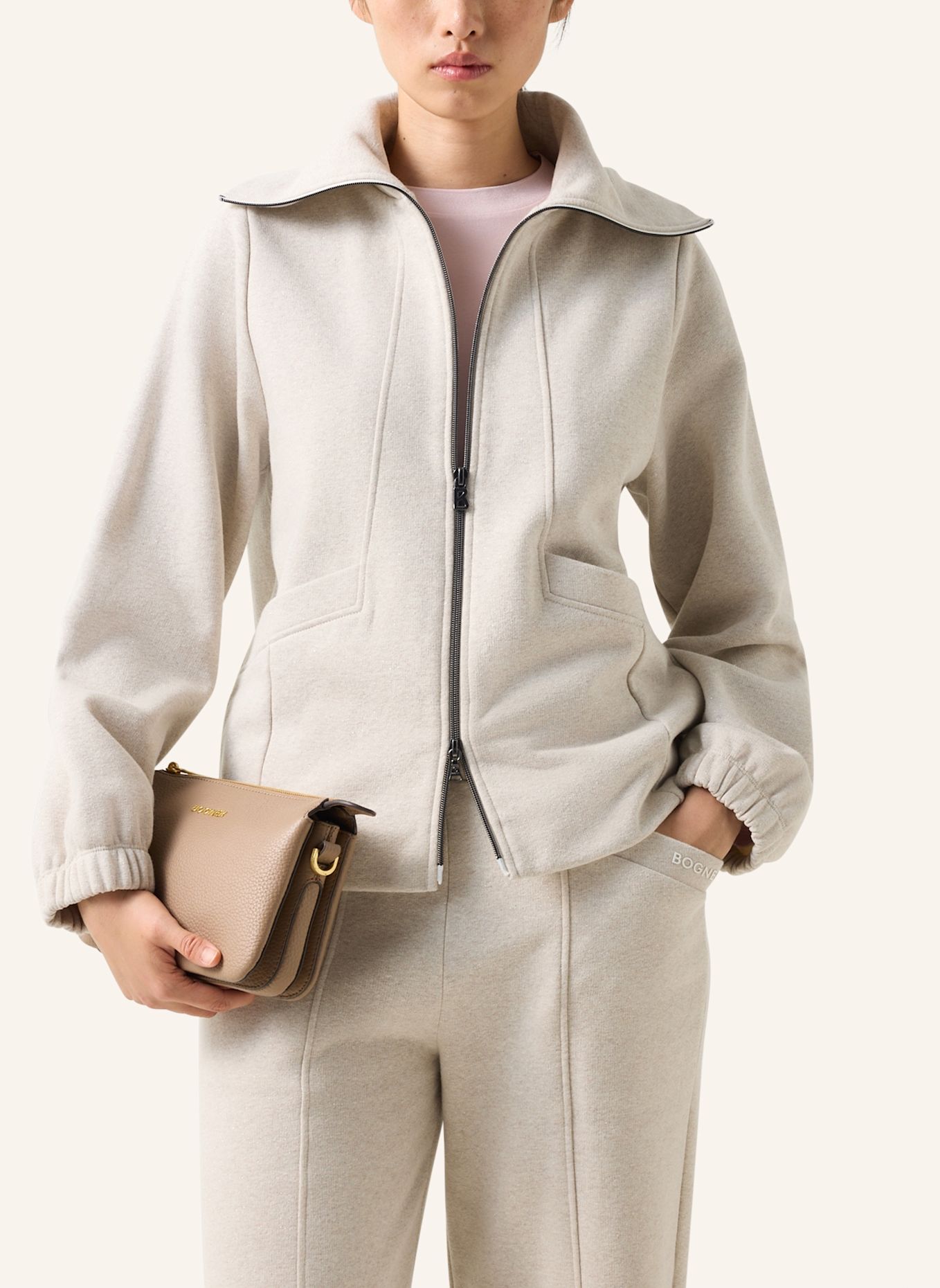 BOGNER Sweatjack TASHA: WIT