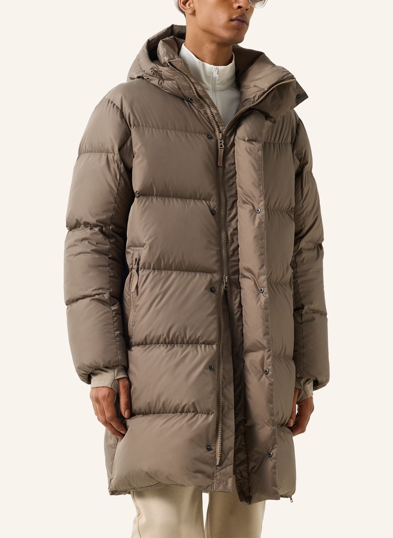 FIRE+ICE Donsmantel Walt: TAUPE