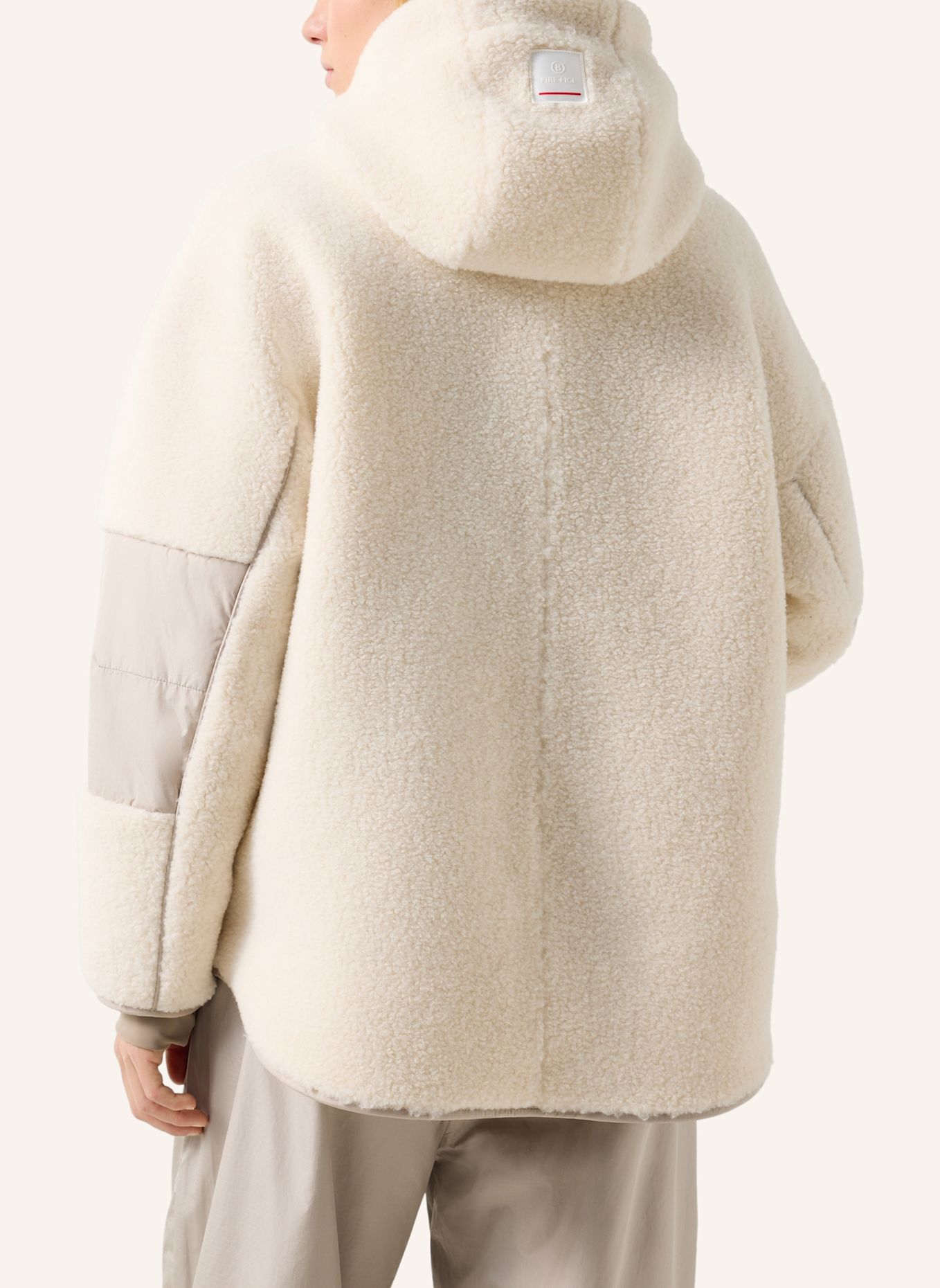 FIRE+ICE Midlayer-Teddy-Jacke Naera: WEISS