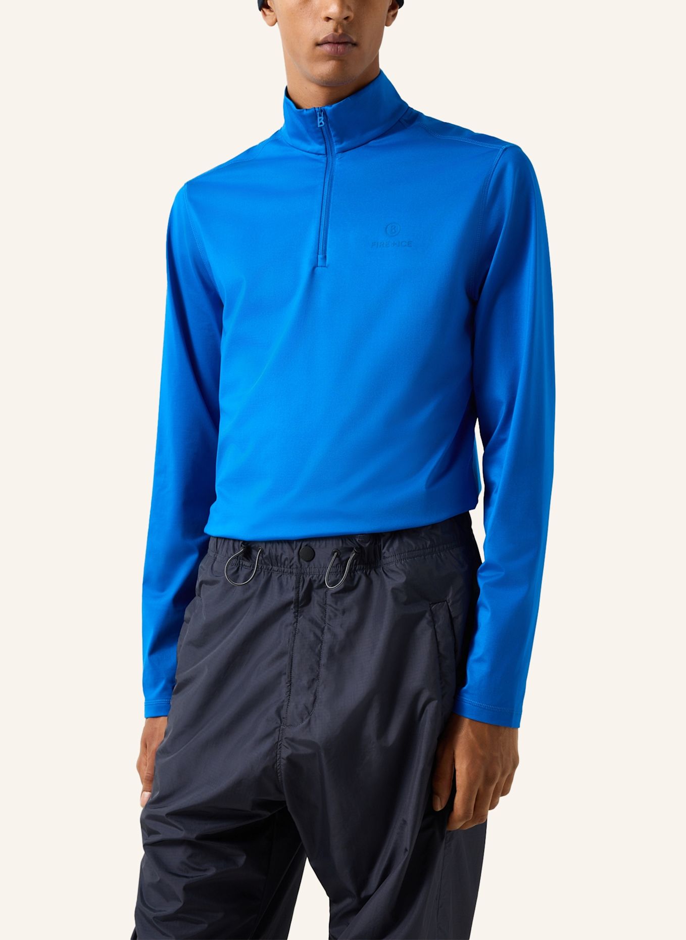 FIRE+ICE Midlayer PASCAL: BLAUW