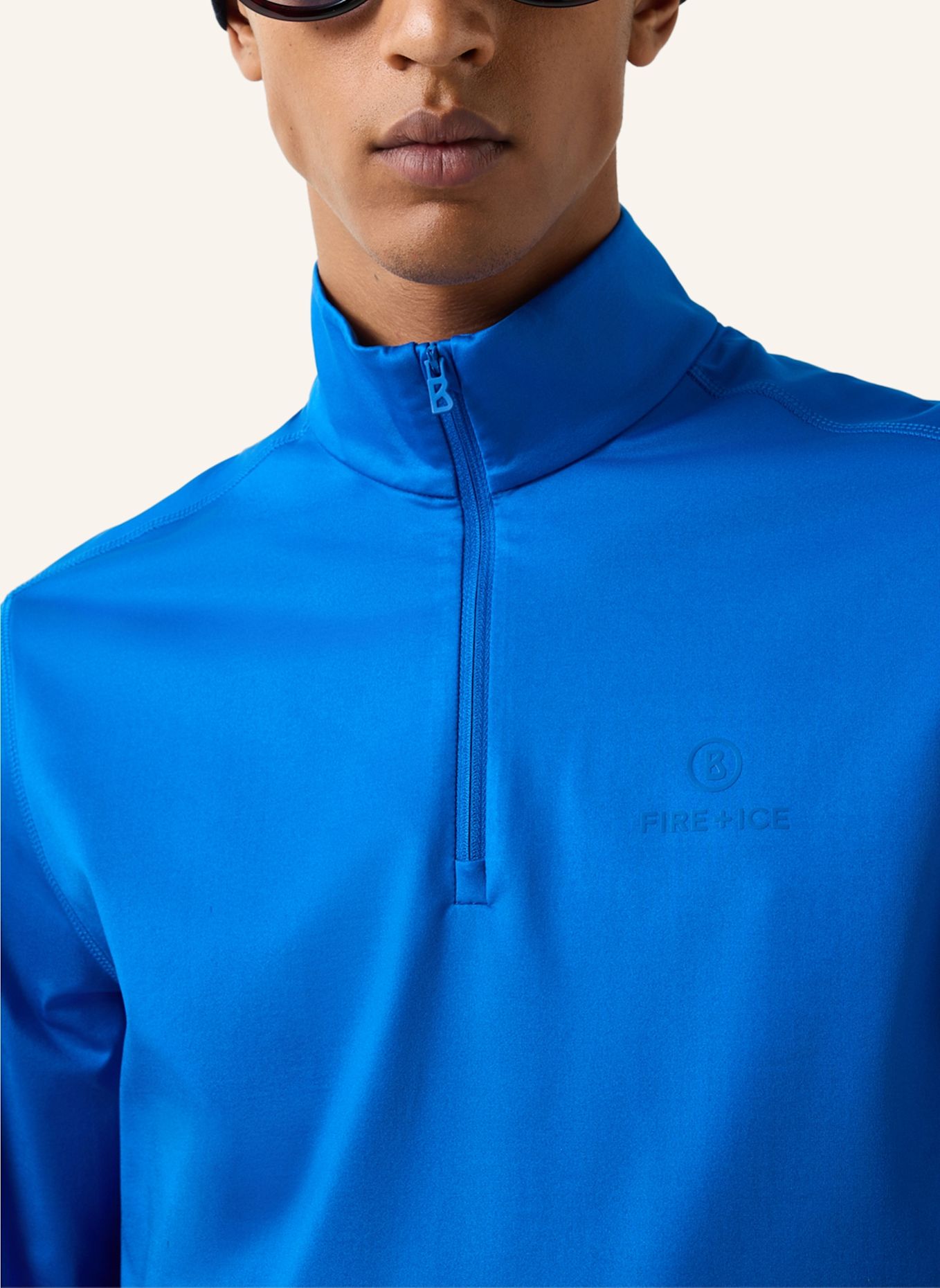 FIRE+ICE Midlayer PASCAL: BLAUW