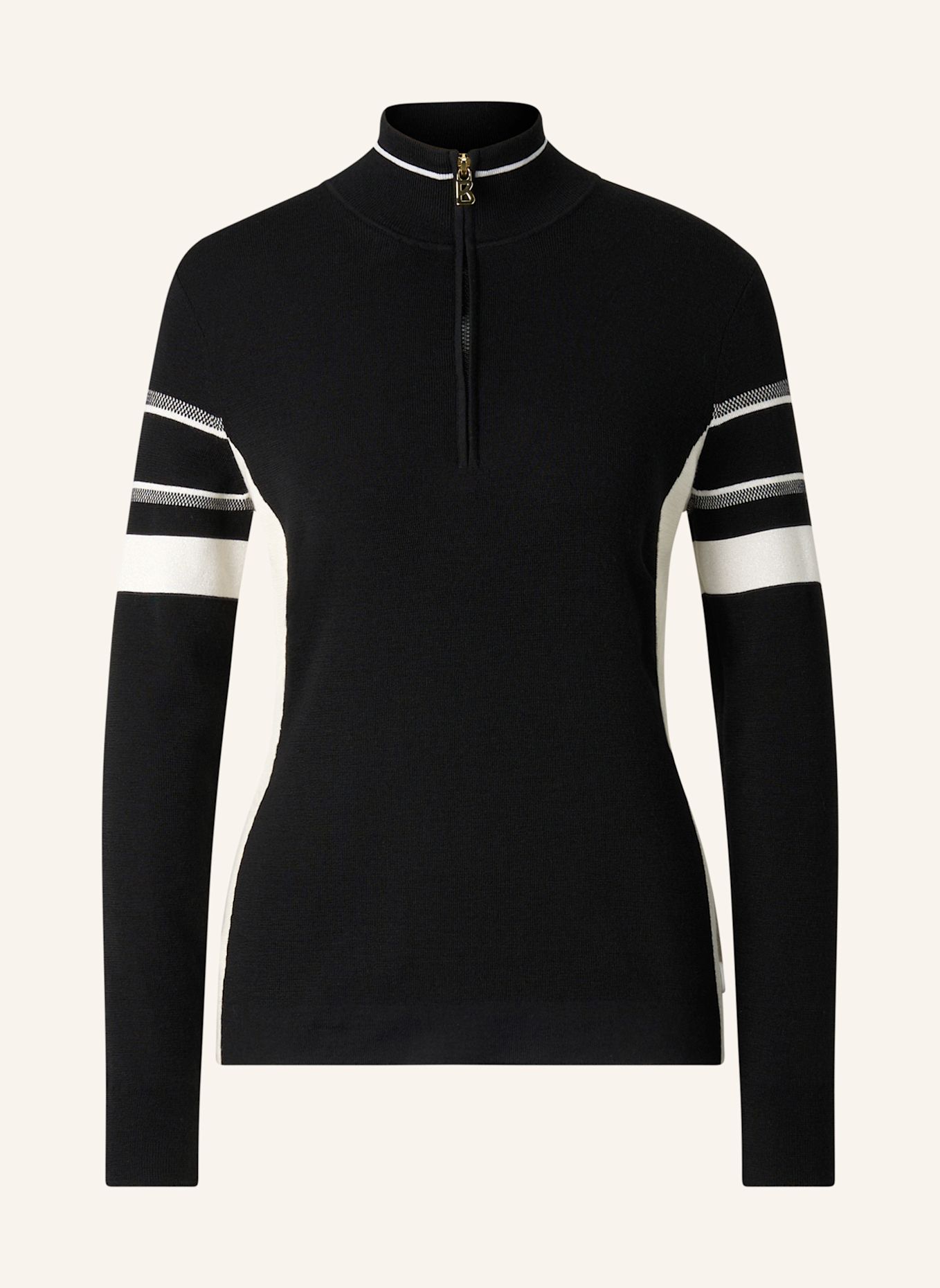 BOGNER Trui Lari: ZWART / WIT