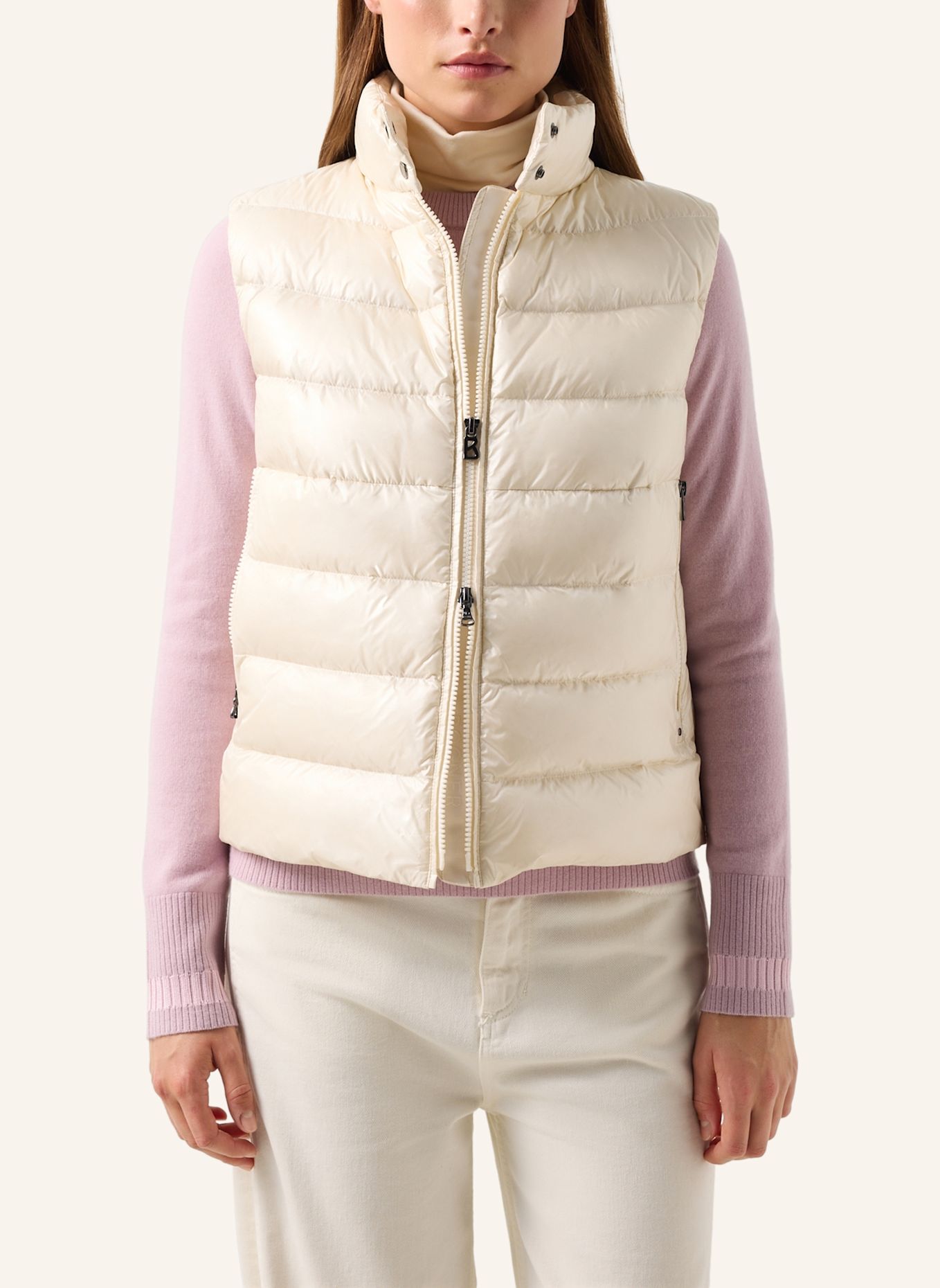 BOGNER Lichtgewicht donsvest Milly: WIT