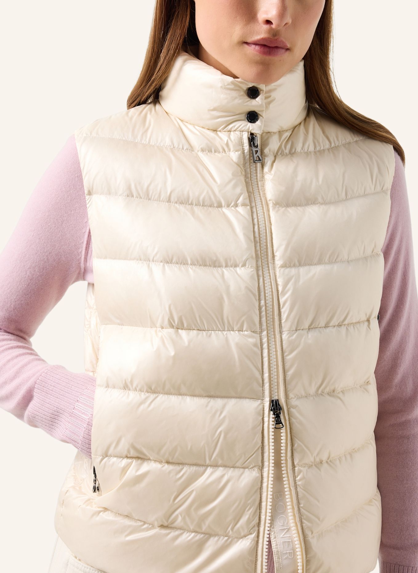 BOGNER Lichtgewicht donsvest Milly: WIT